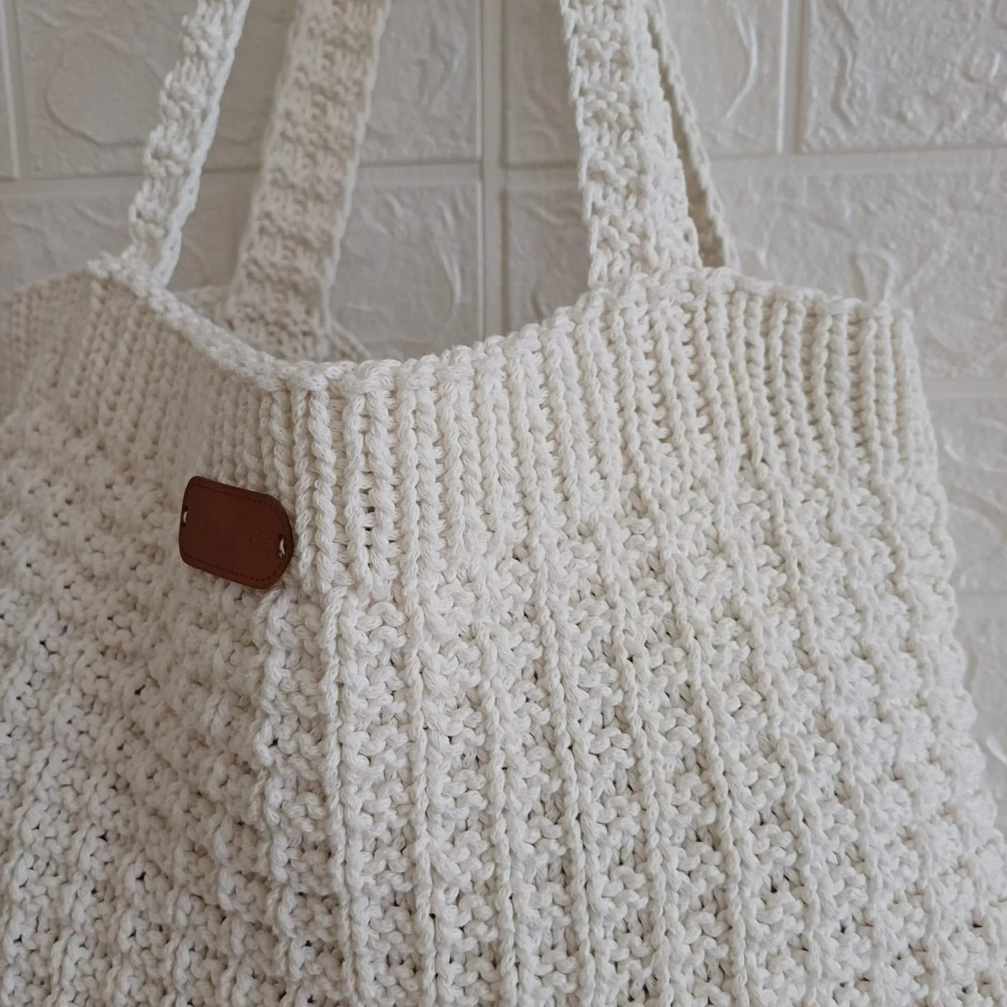 Everyday Carry Knit Tote Beginner Knitting Pattern