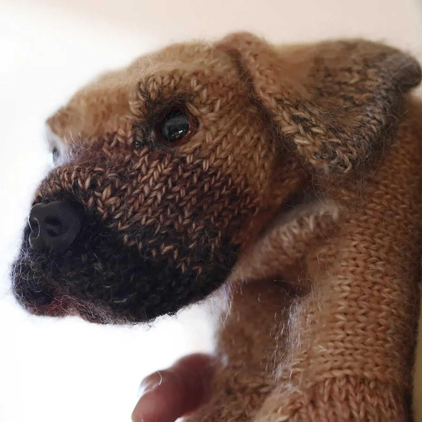 Gentle Guardian Dog Knitting Pattern