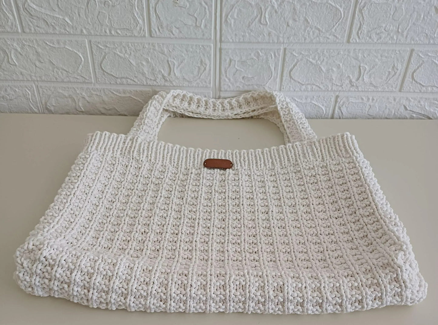 Everyday Carry Knit Tote Beginner Knitting Pattern