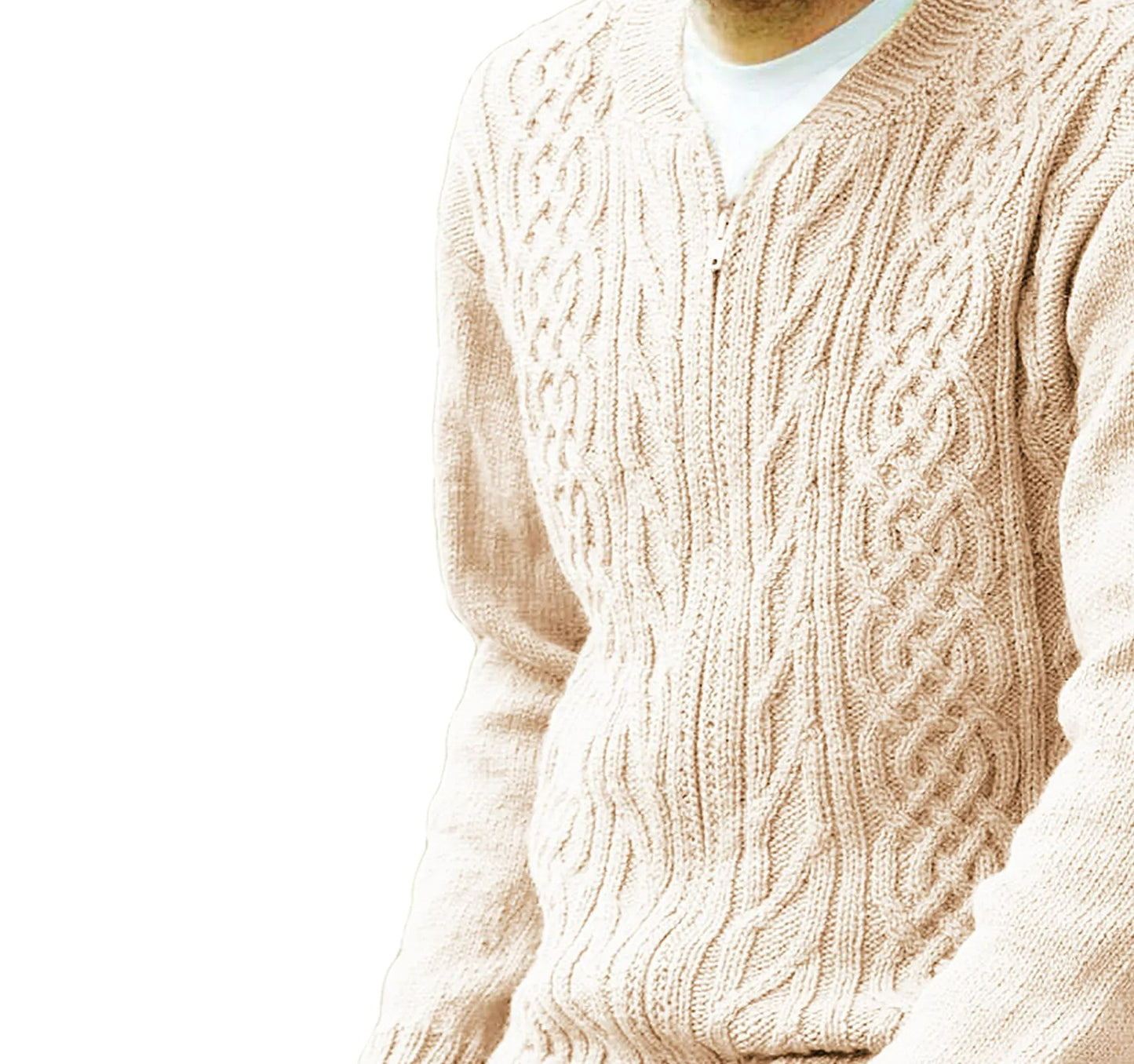 Classic Structured CardiSweater Knitting Pattern
