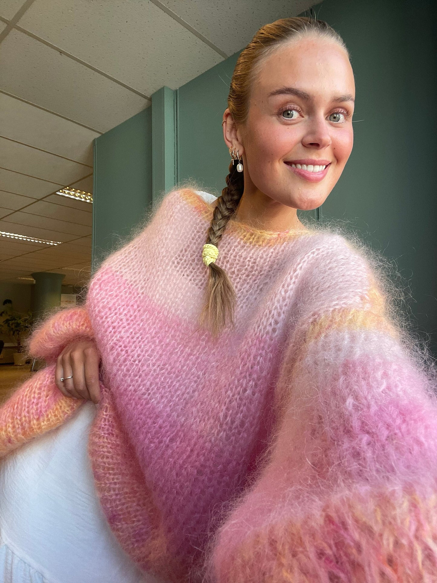 Leigh Classic Ombre Pullover Knitting Pattern