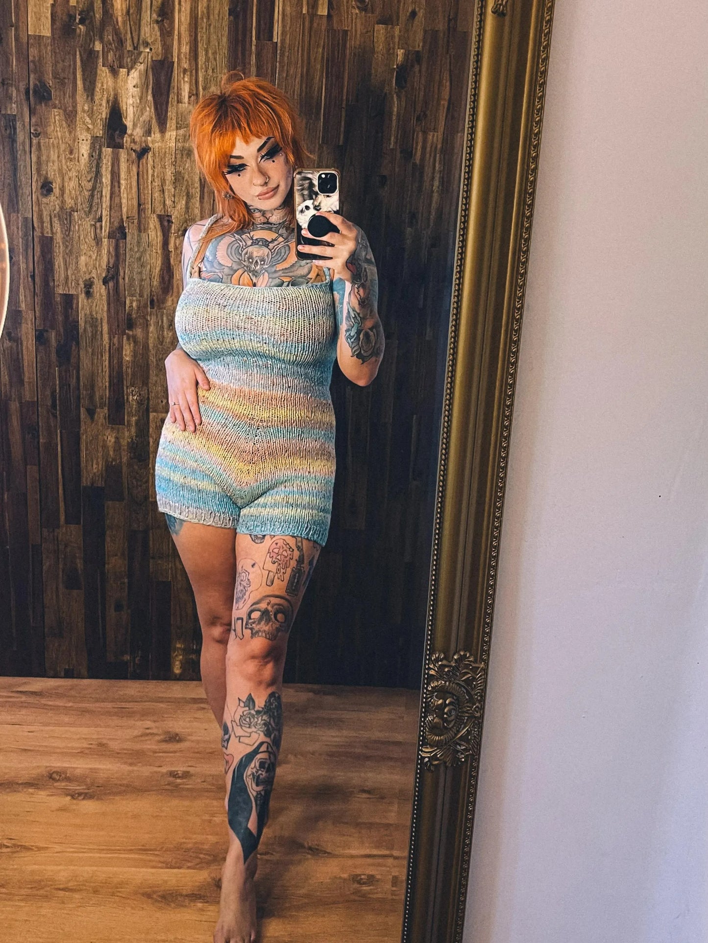 Cozy Sleeveless Romper Knitting Pattern