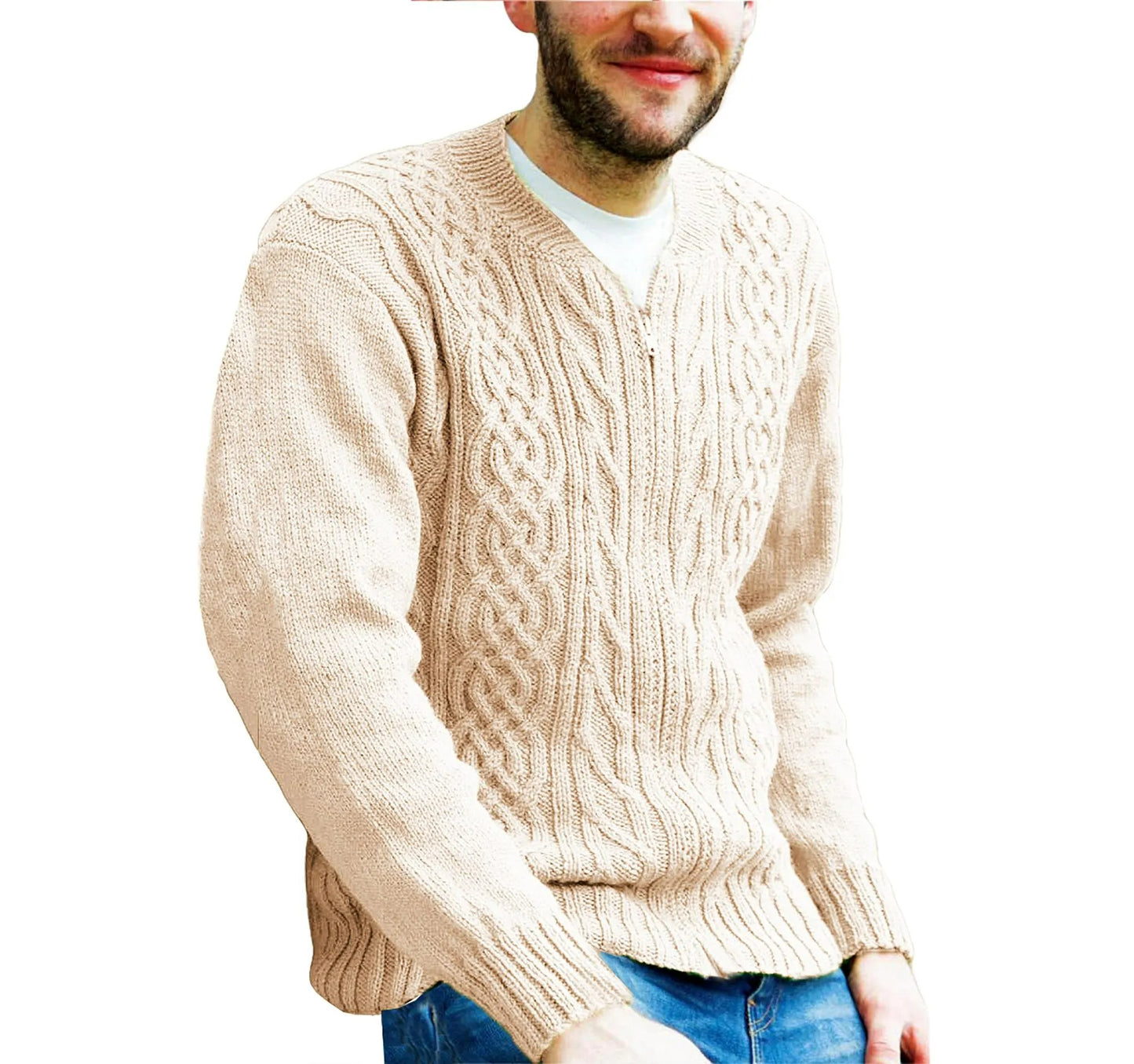 Classic Structured CardiSweater Knitting Pattern