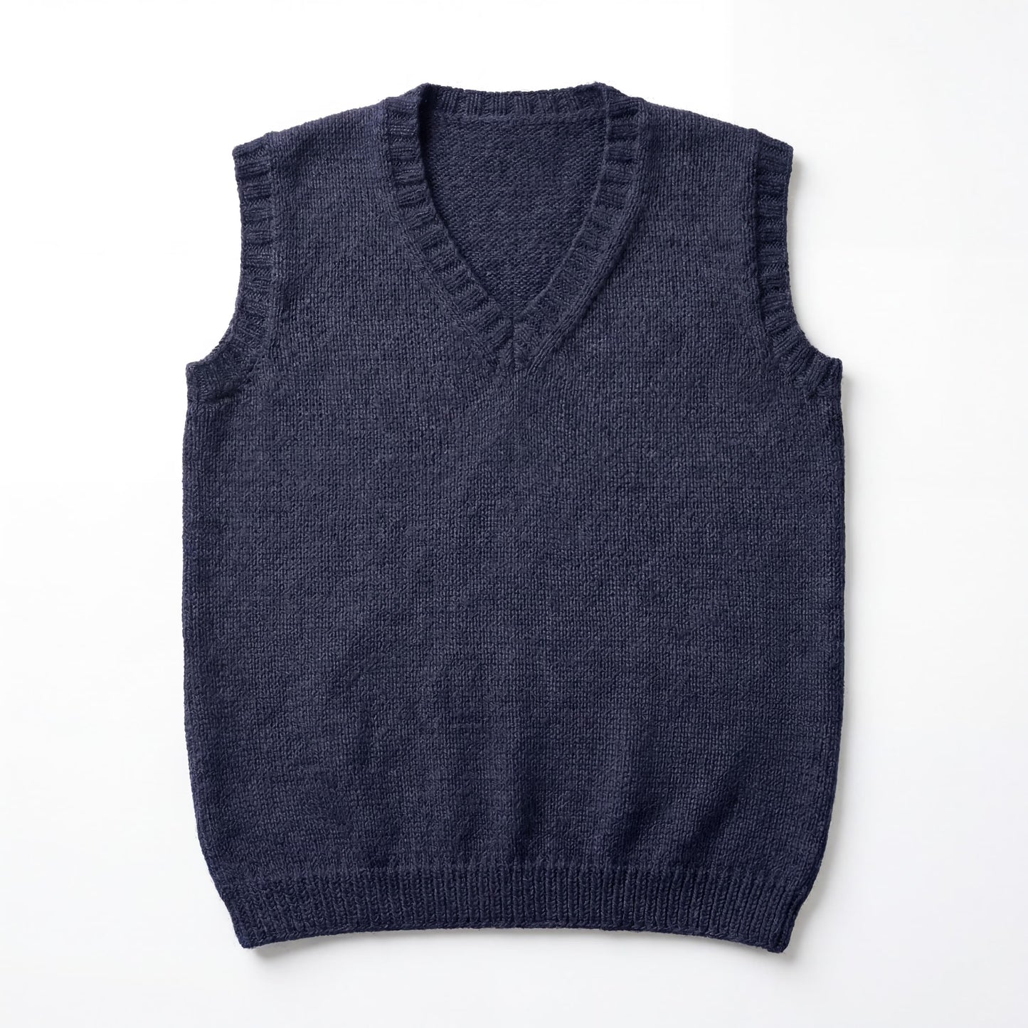 Chic Deep VNeck Tank Knitting Pattern