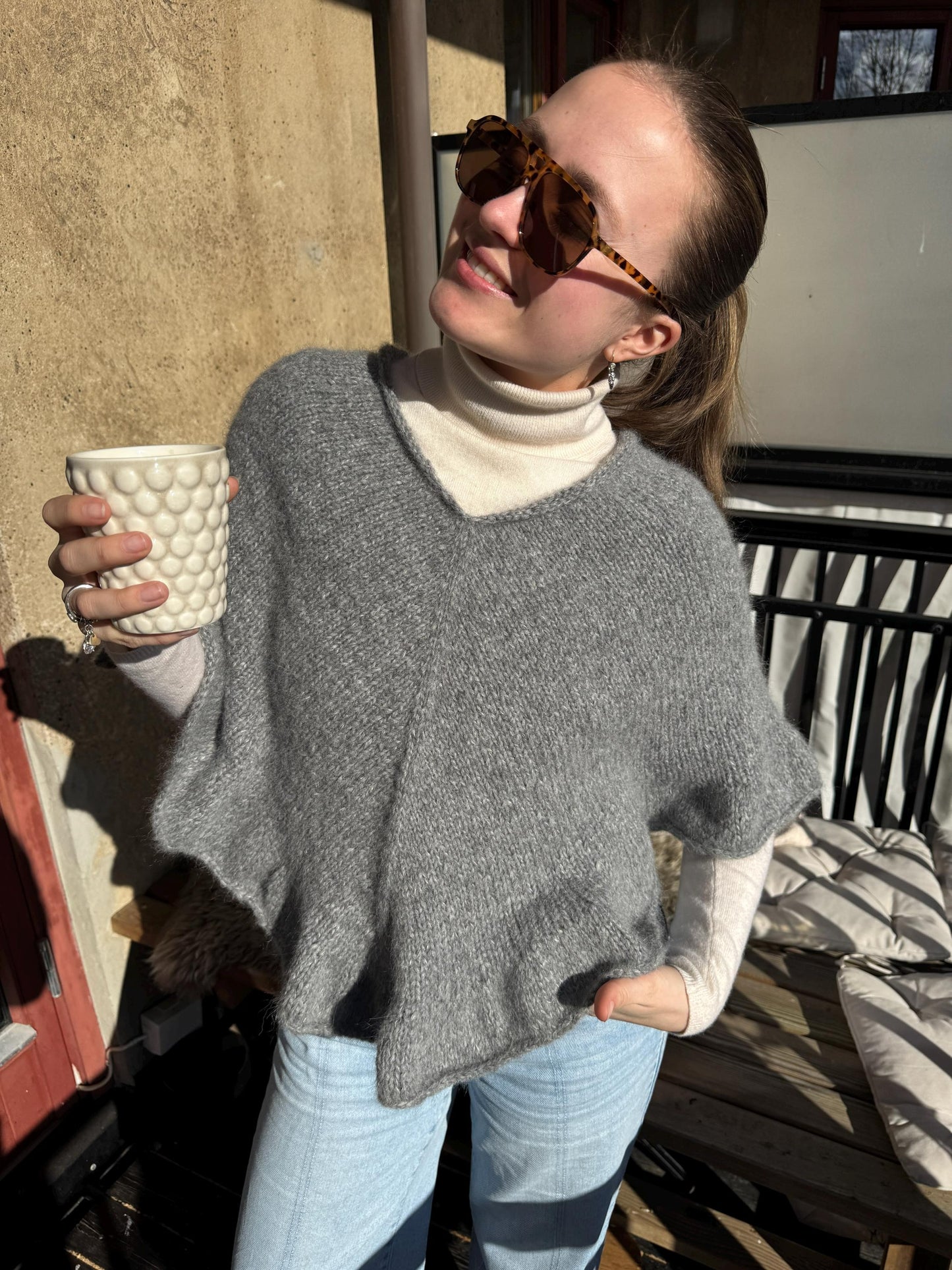 Finn Poncho Top Knitting Pattern