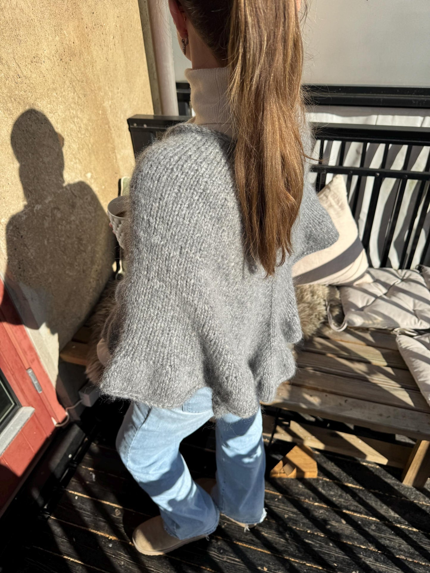Finn Poncho Top Knitting Pattern