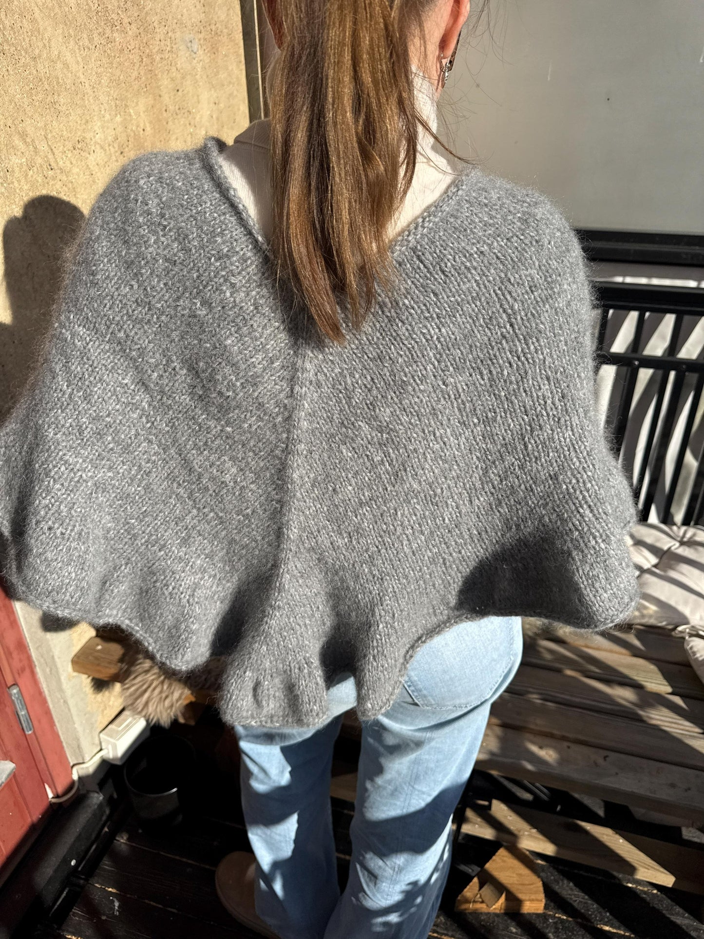 Finn Poncho Top Knitting Pattern