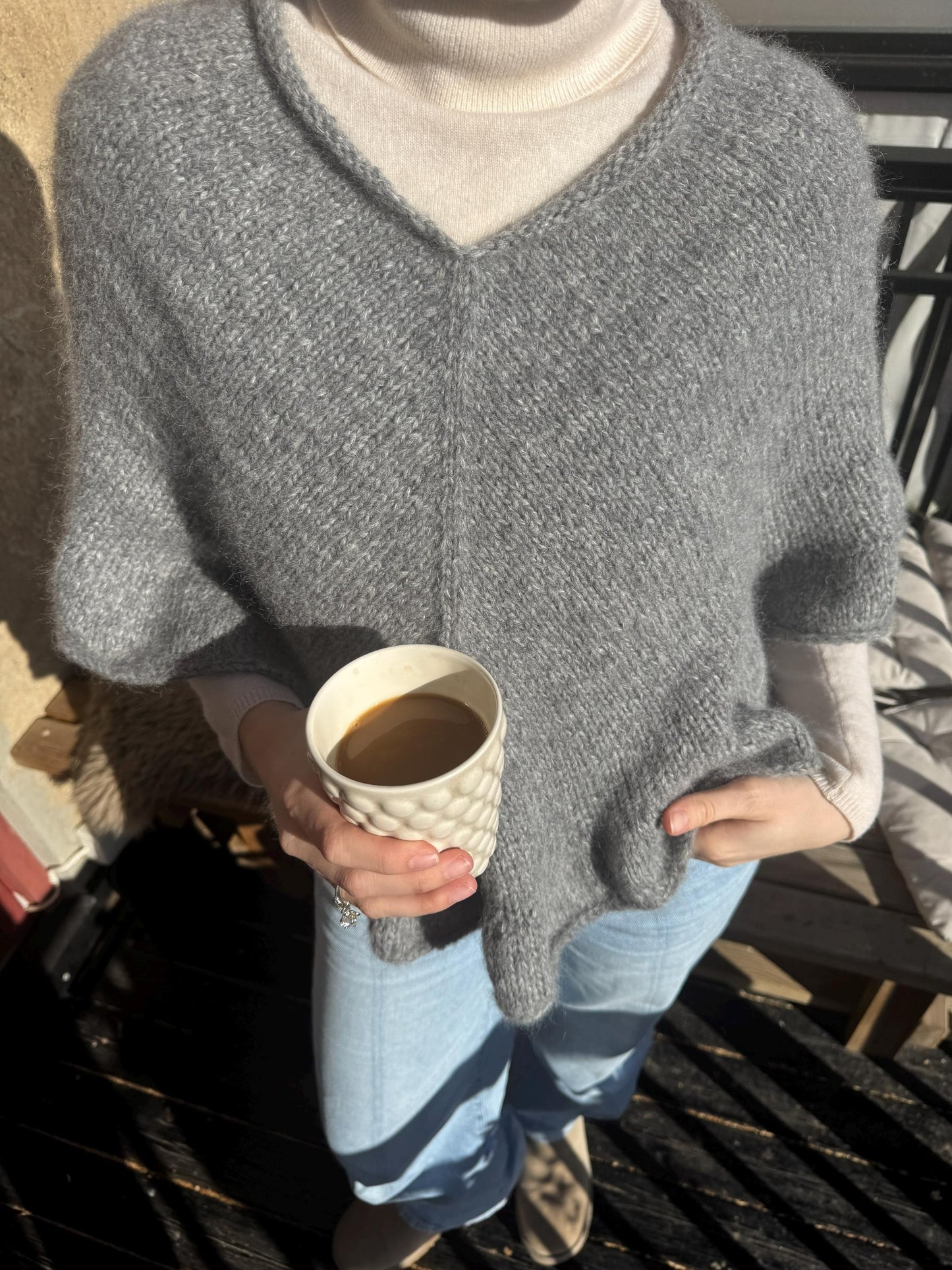 Finn Poncho Top Knitting Pattern