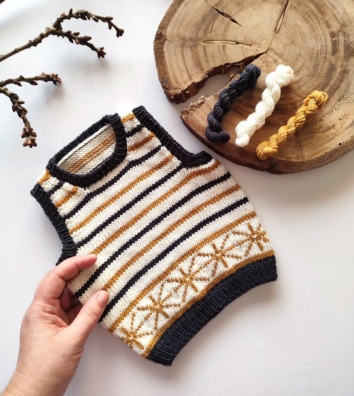 Little Explorer Layering Vest Knitting Pattern