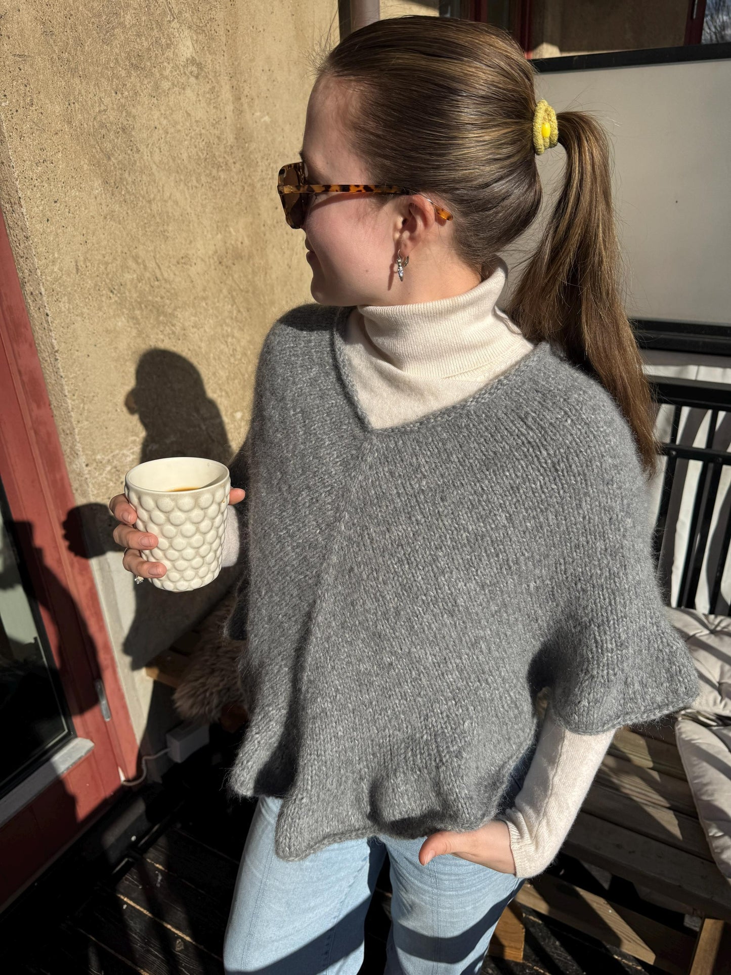 Finn Poncho Top Knitting Pattern