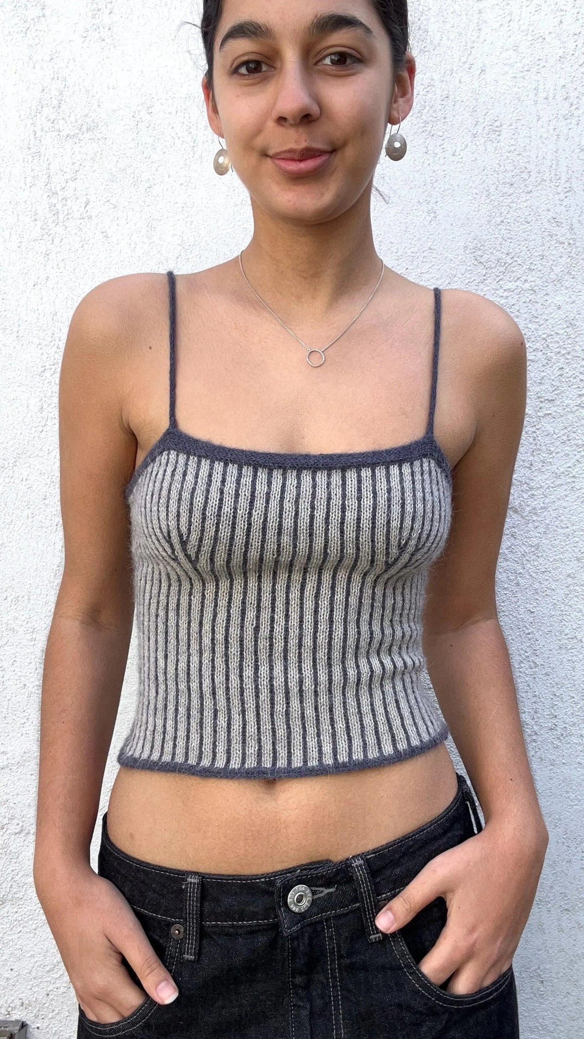 Refined Linear Summer Tee Knitting Pattern