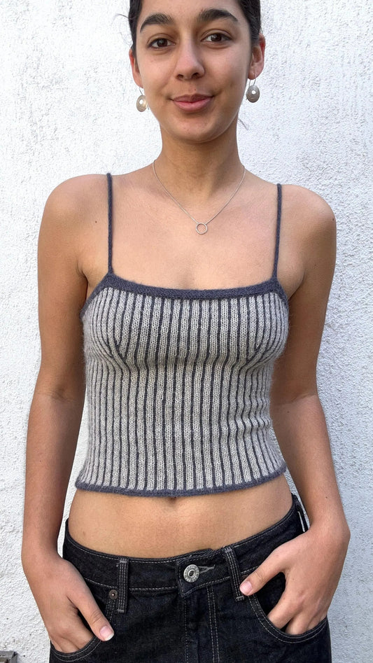 Refined Linear Summer Tee Knitting Pattern