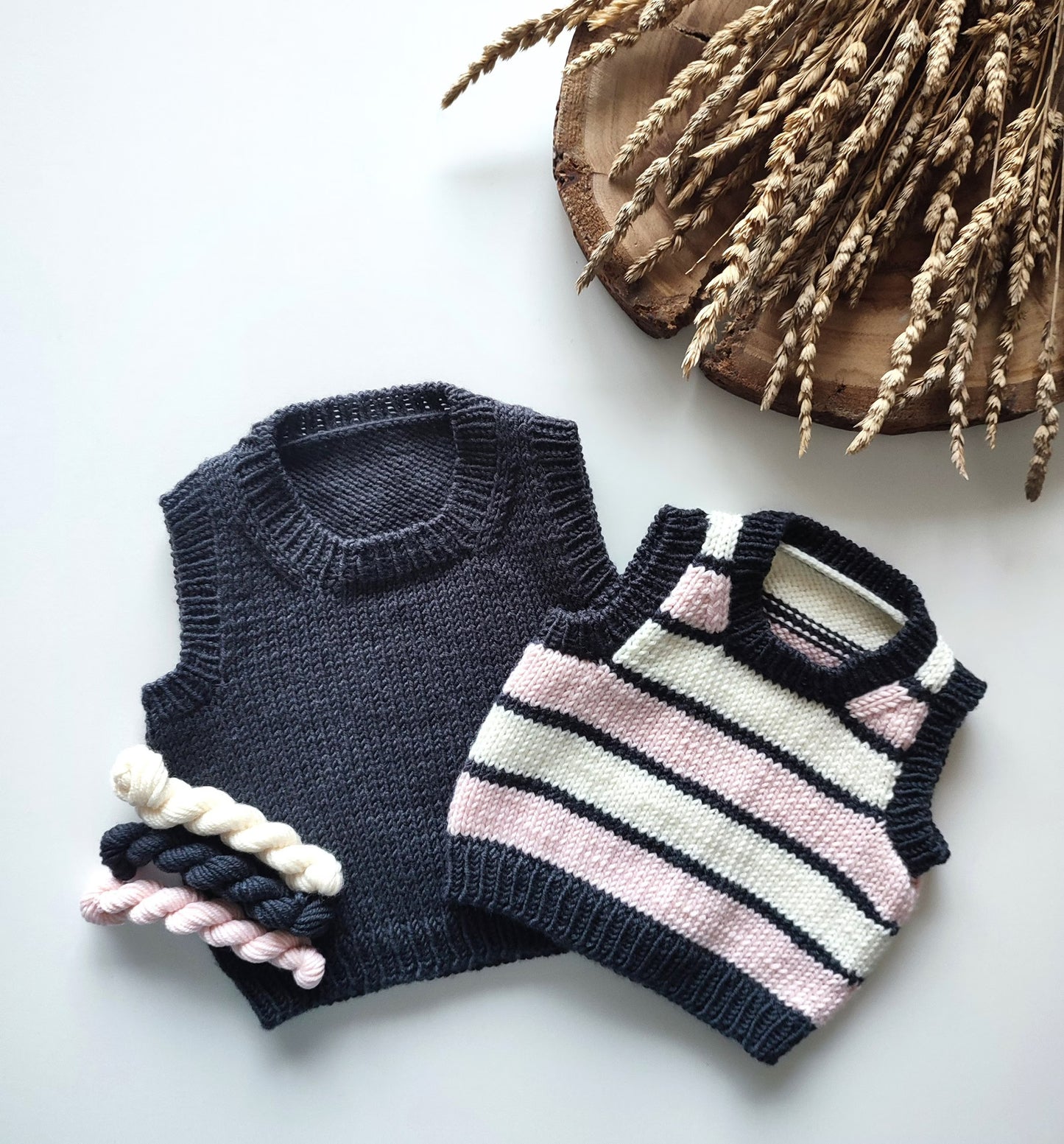Little Explorer Layering Vest Knitting Pattern
