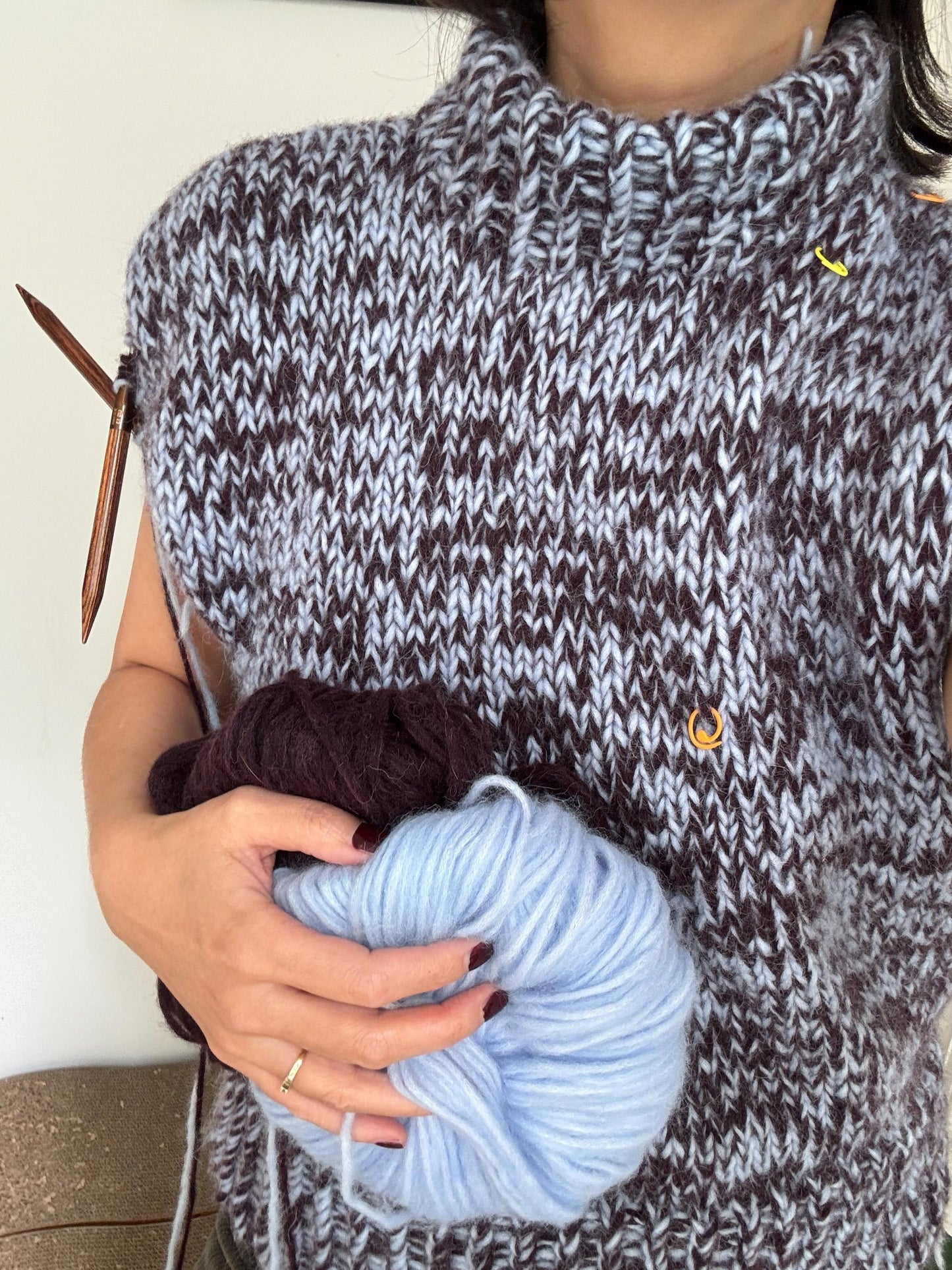 Chunk Stitch Weekend Sweater Knitting Pattern
