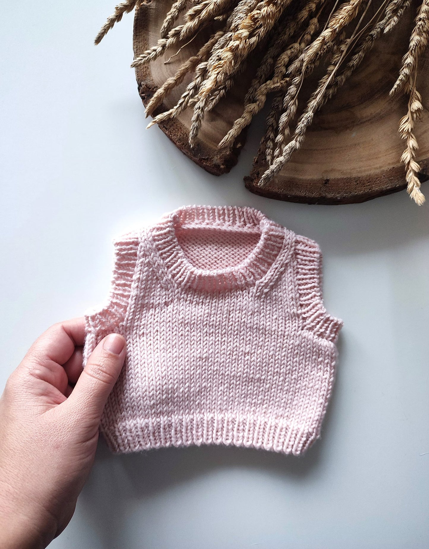 Little Explorer Layering Vest Knitting Pattern