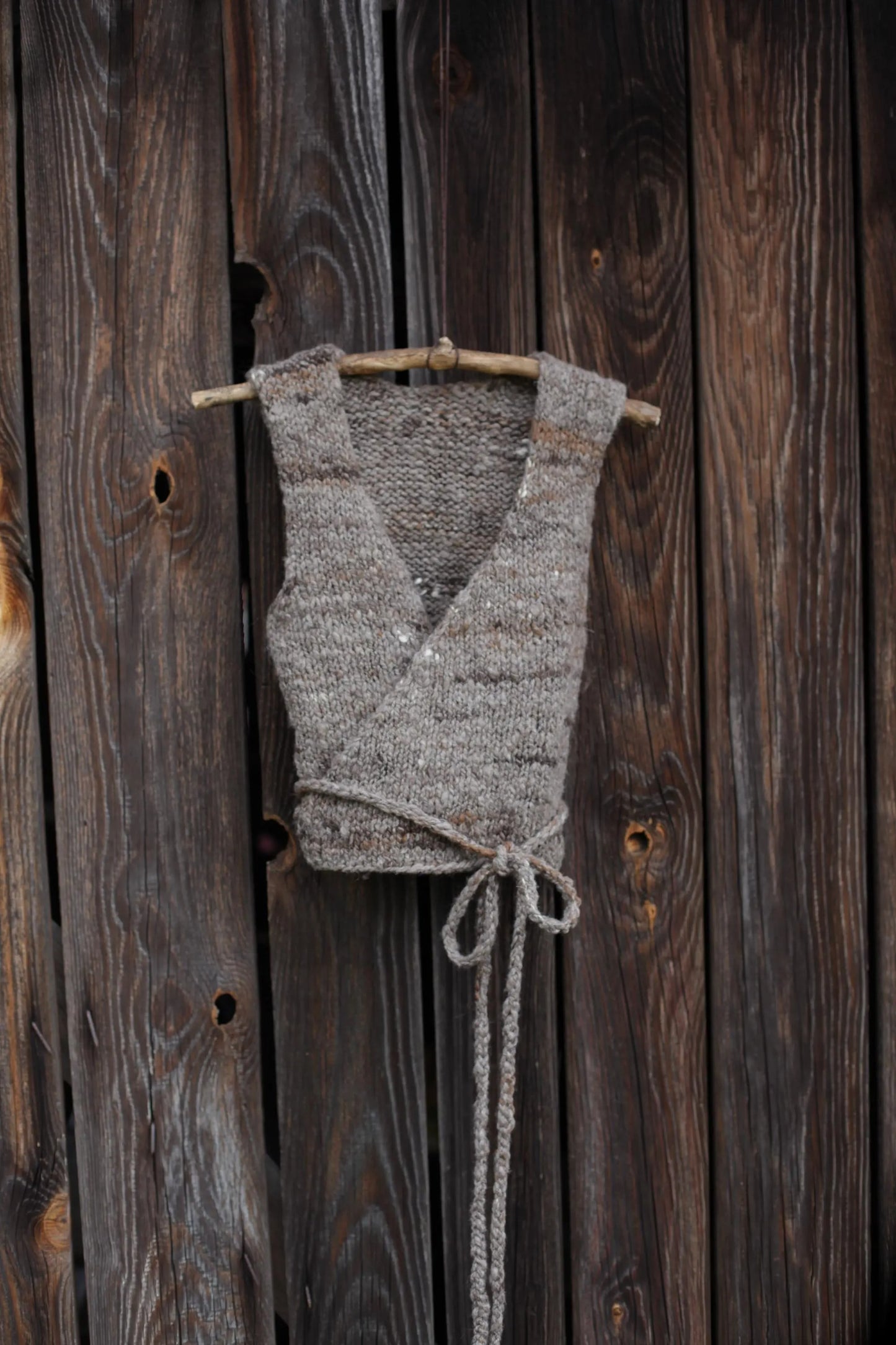 Beginner Adjustable Layering Vest Knitting Pattern
