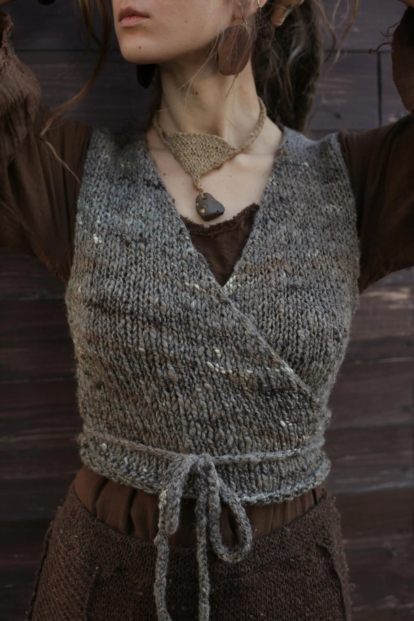 Beginner Adjustable Layering Vest Knitting Pattern