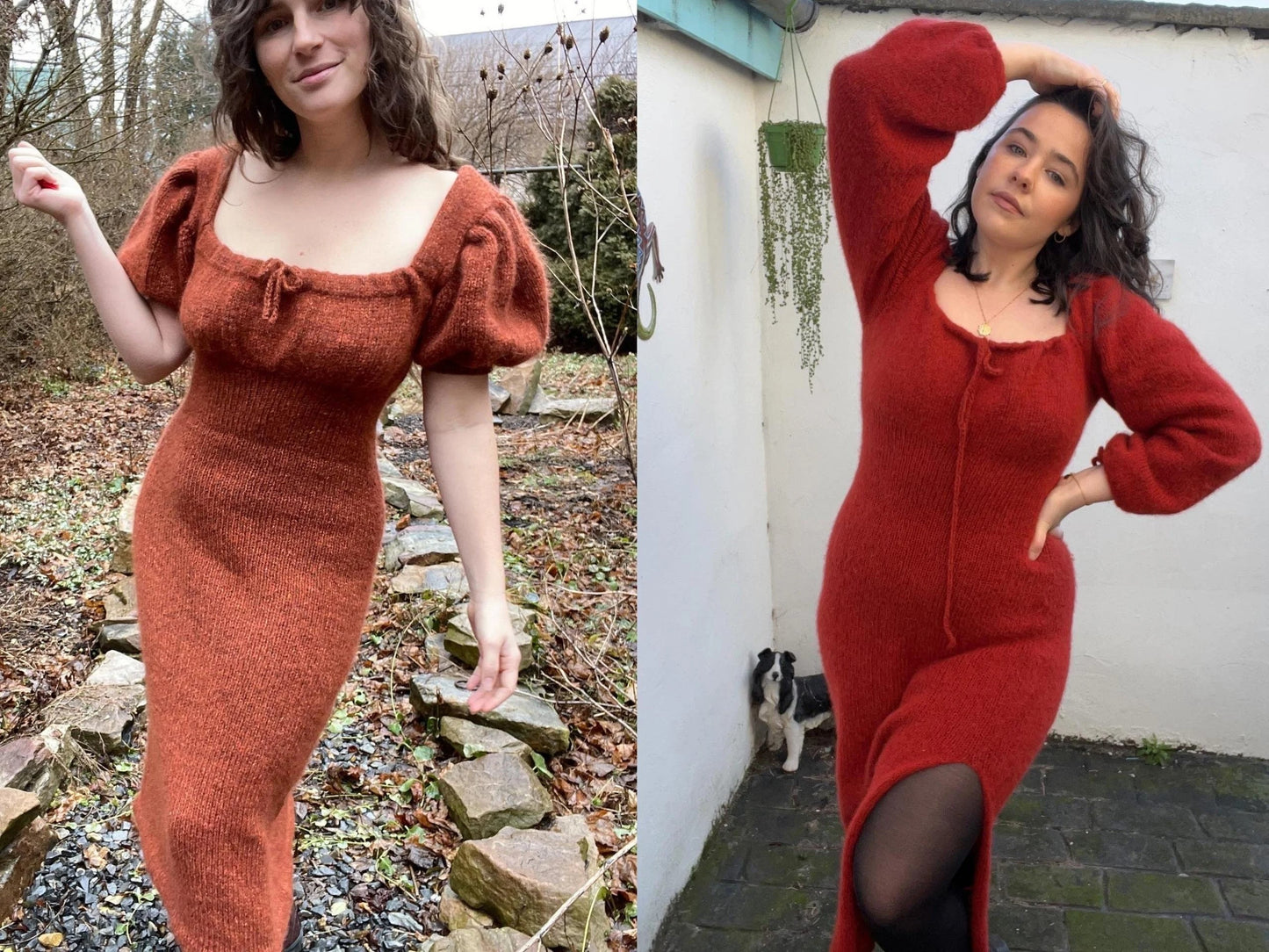 Romantic Custom-Fit Dress Knitting Pattern