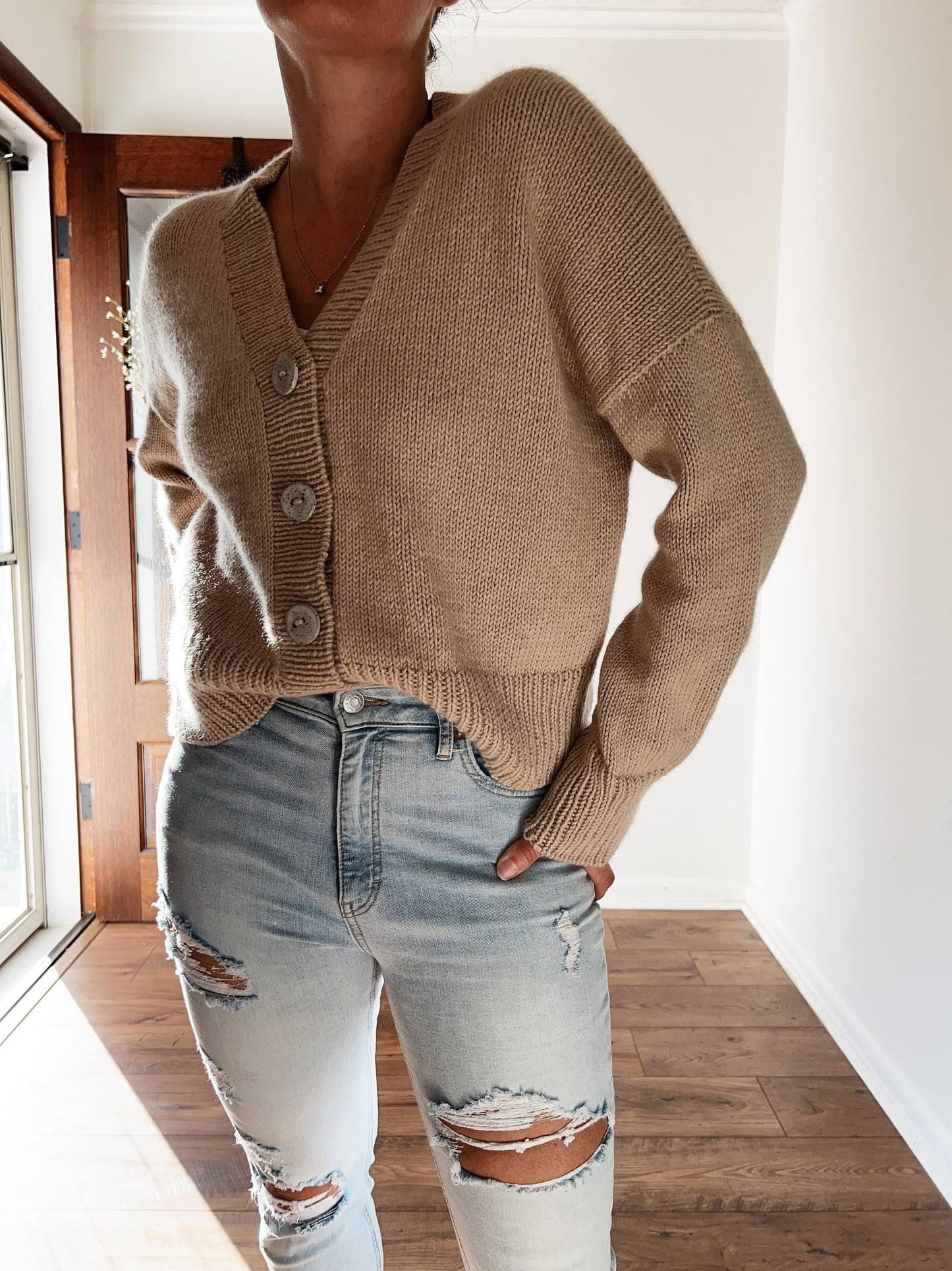 Everyday Hearth Cardigan Knitting Pattern