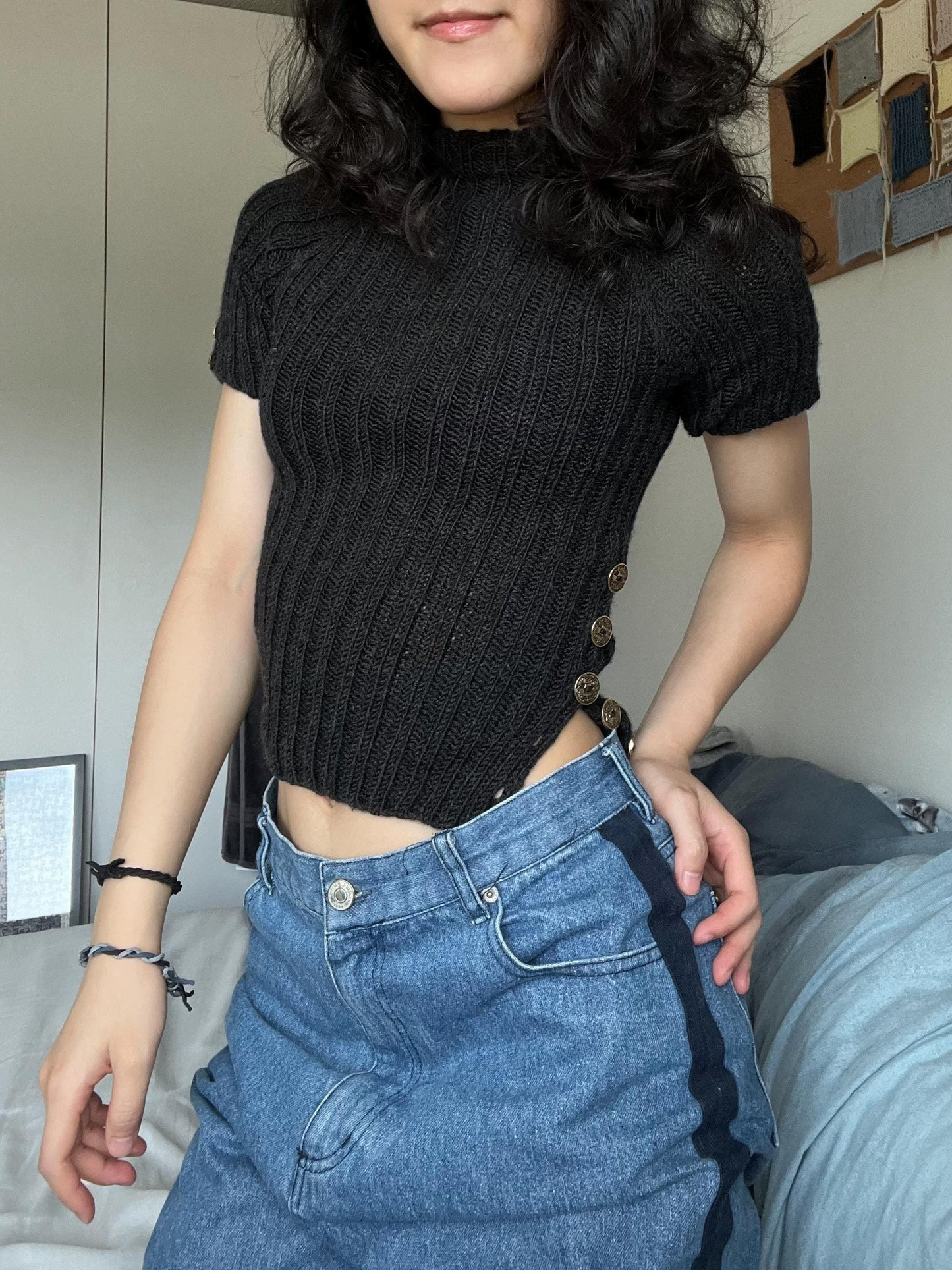 Vintage-Inspired Knit Blouse Pattern