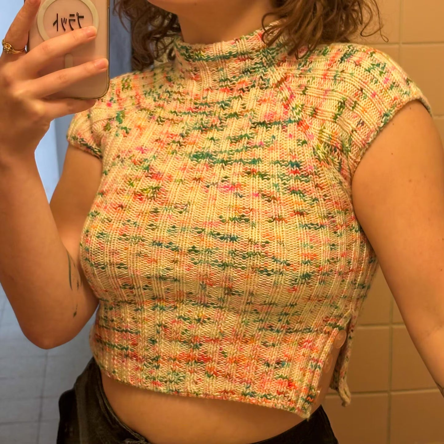 Vintage-Inspired Knit Blouse Pattern