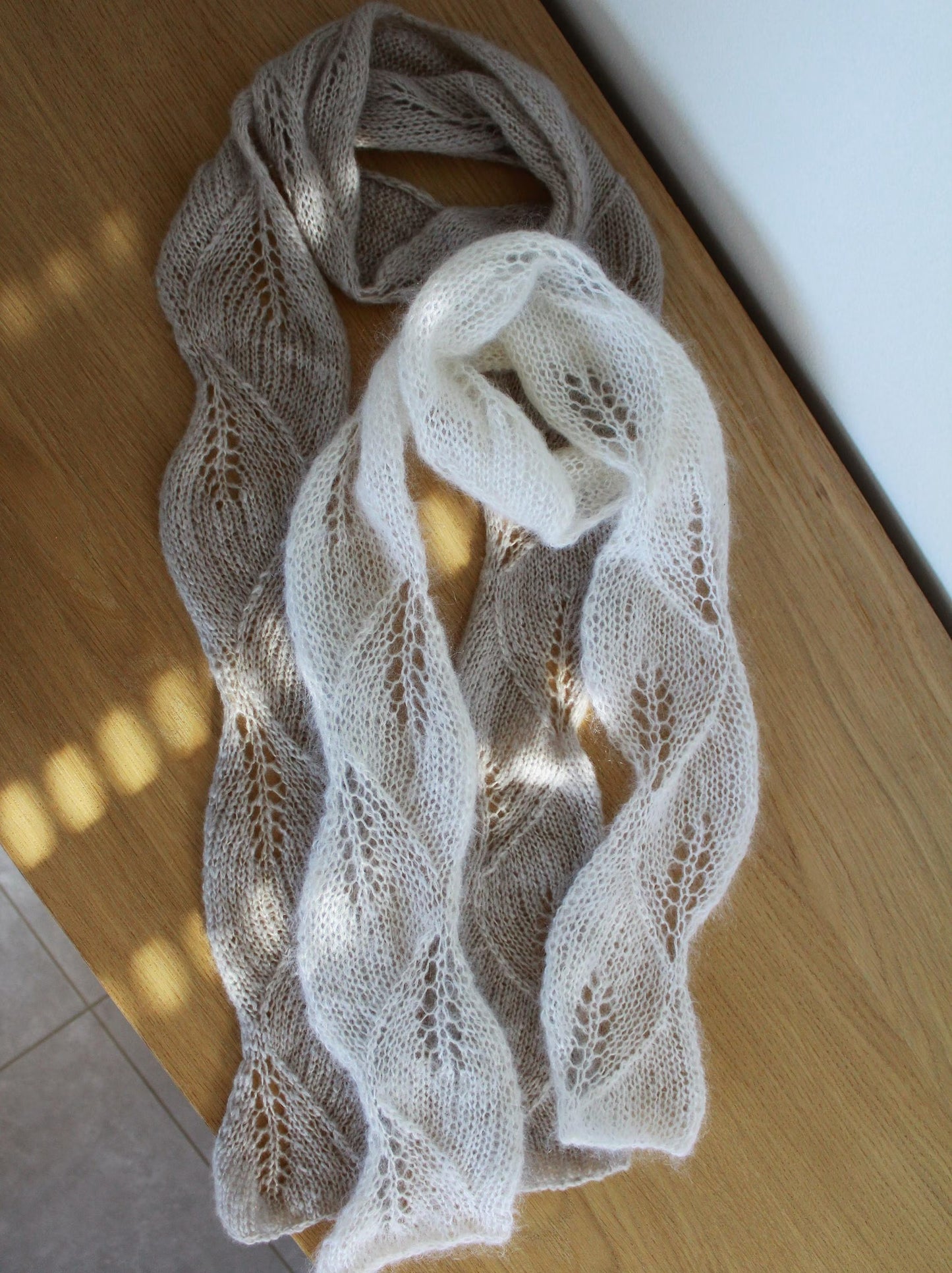 Featherlight Neck Wrap Knitting Pattern