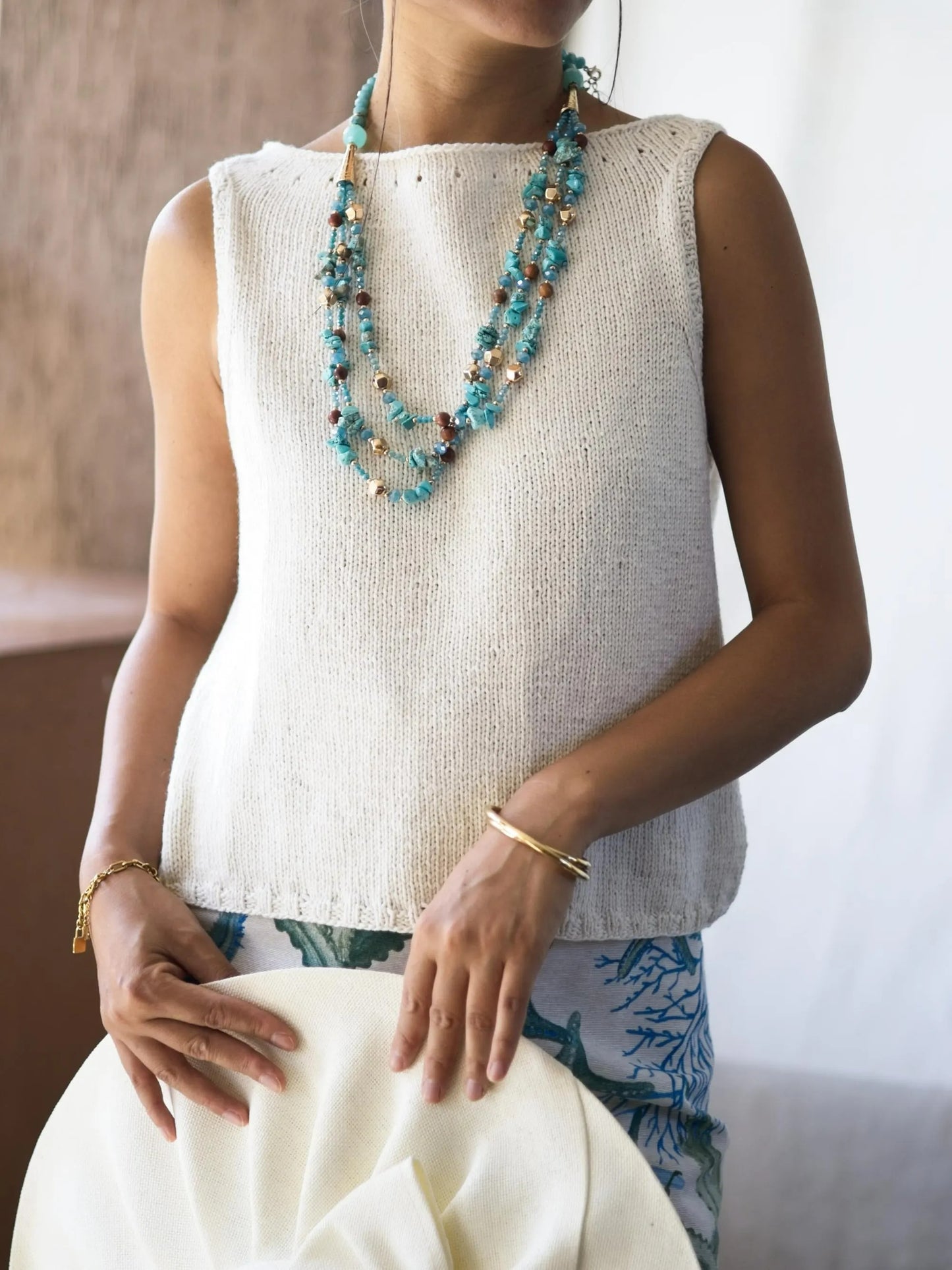 Chic Elegant Classic Tank Top Knitting Pattern