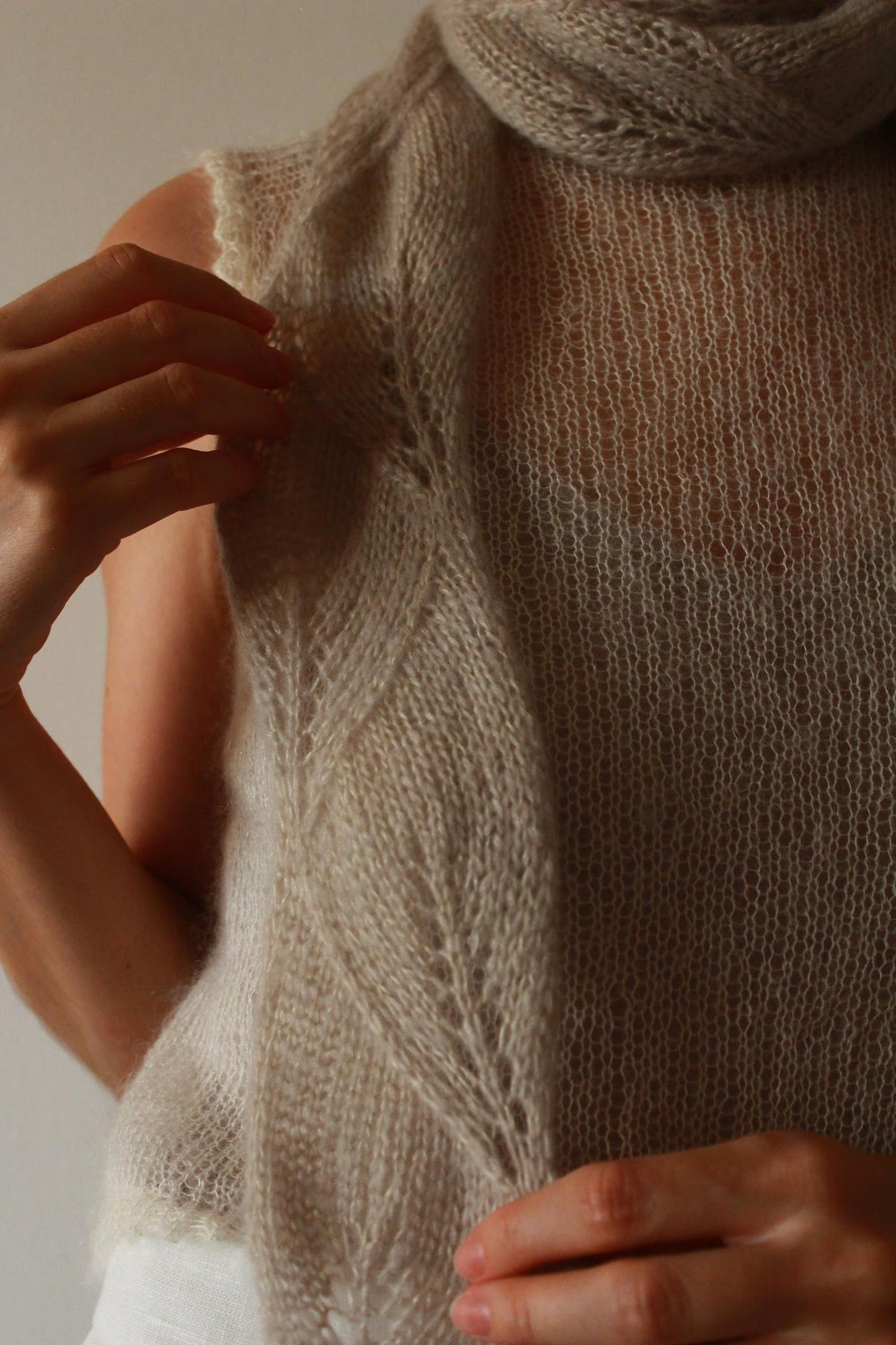 Featherlight Neck Wrap Knitting Pattern