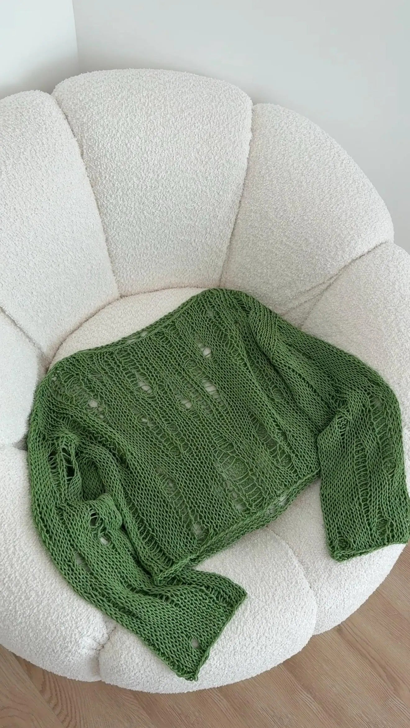 Kira Tattered Top Knitting Pattern