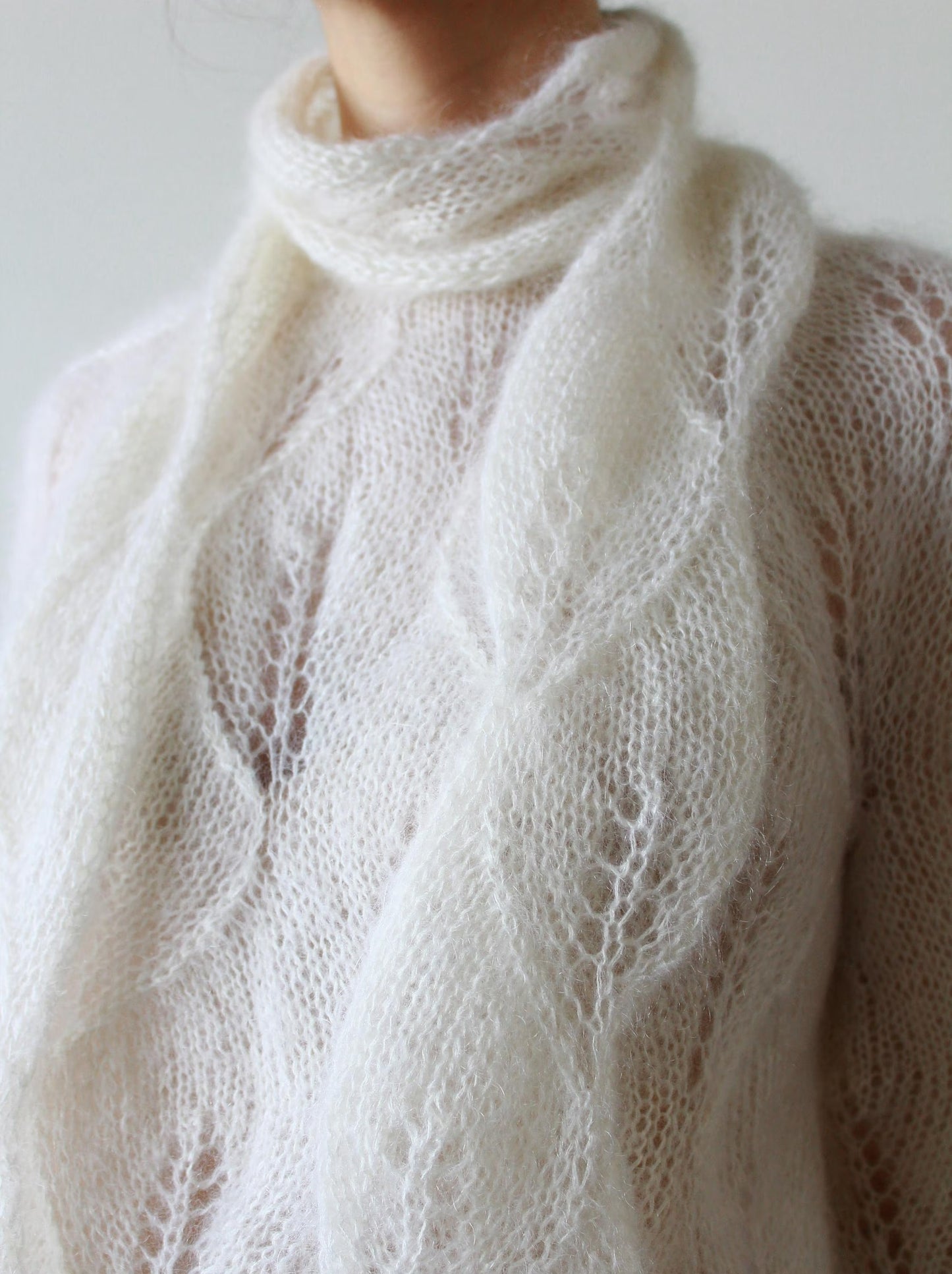 Featherlight Neck Wrap Knitting Pattern