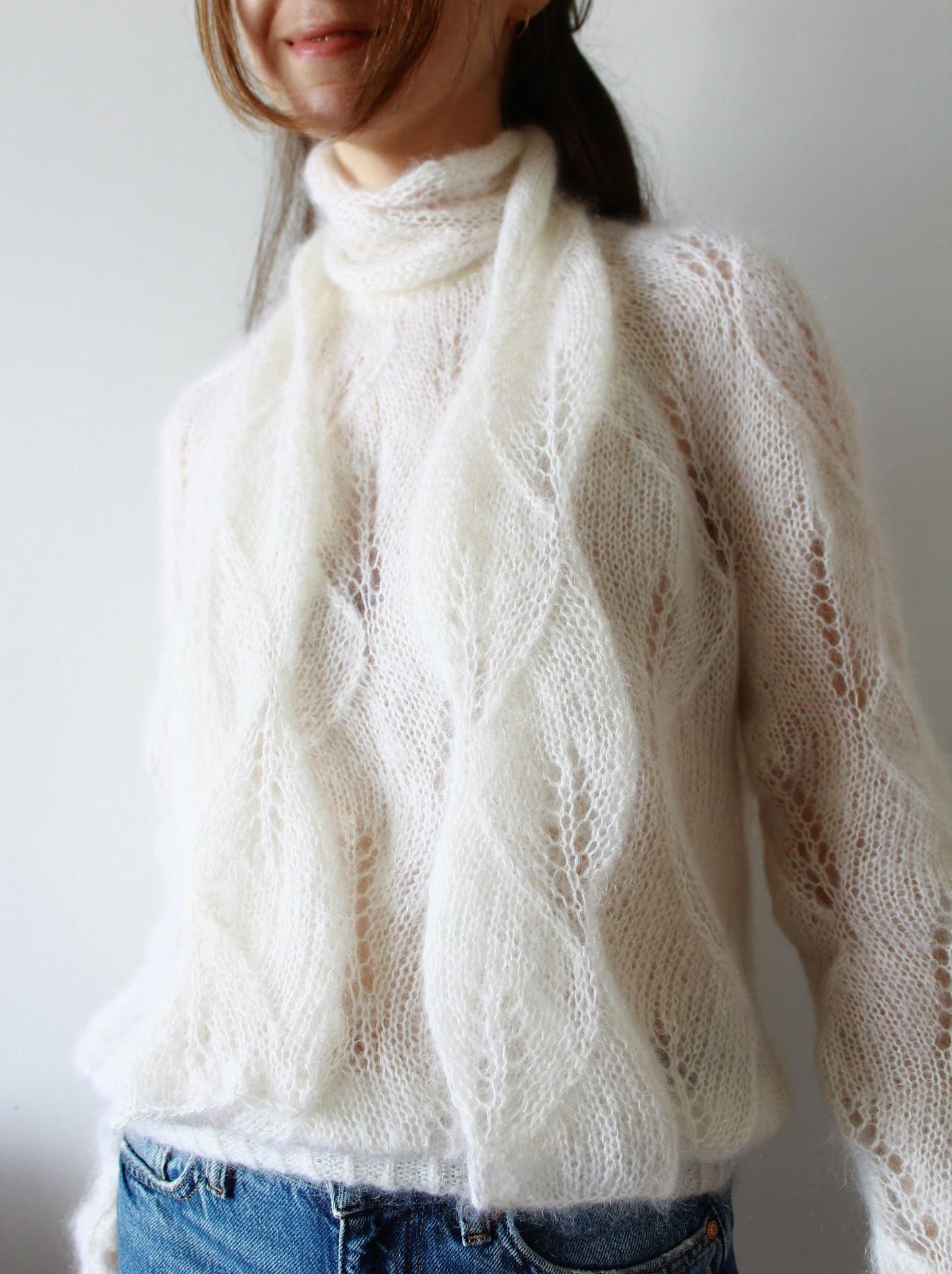 Featherlight Neck Wrap Knitting Pattern