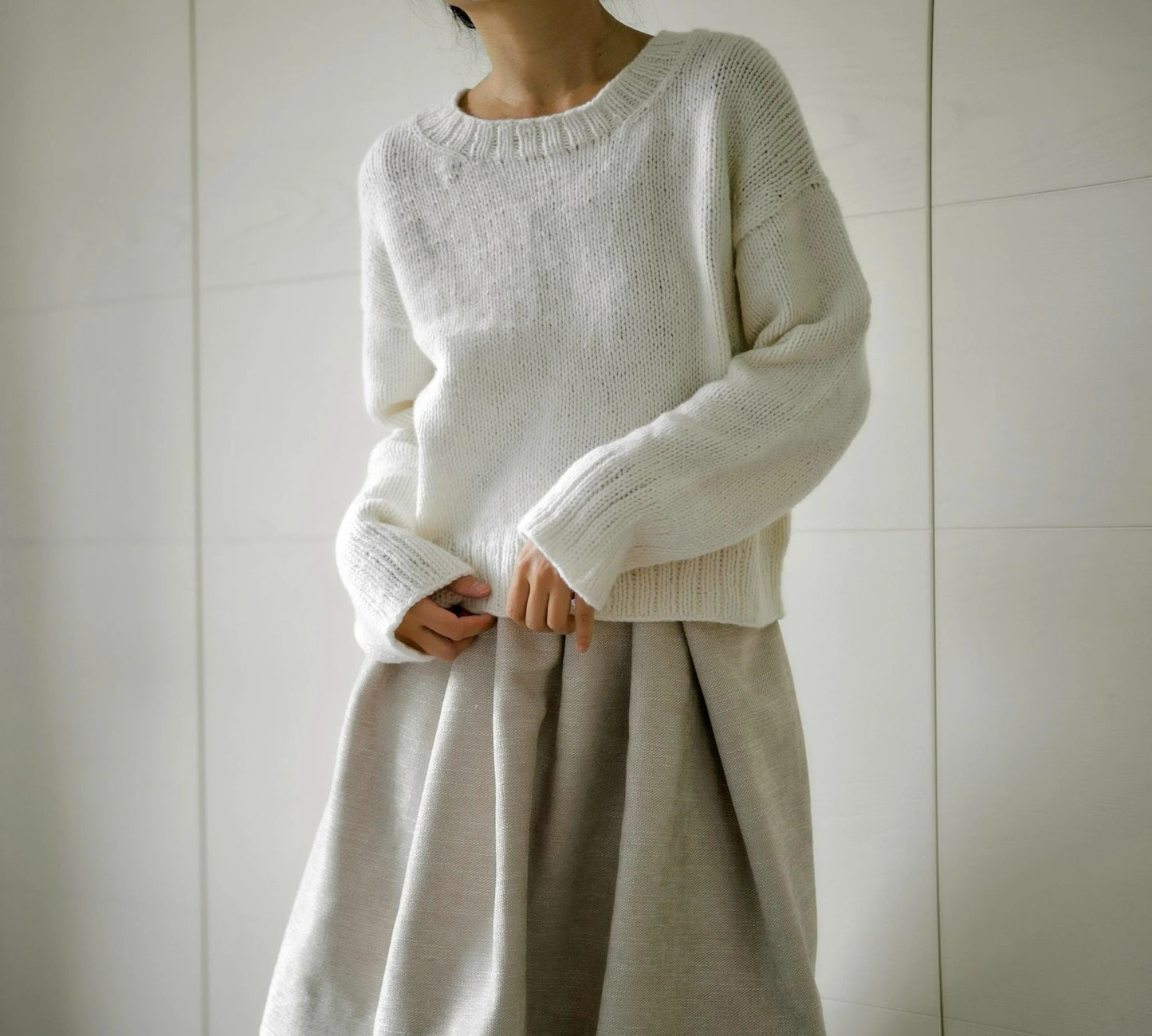 Cozy Relaxed Fit Everyday Pullover Knitting Pattern