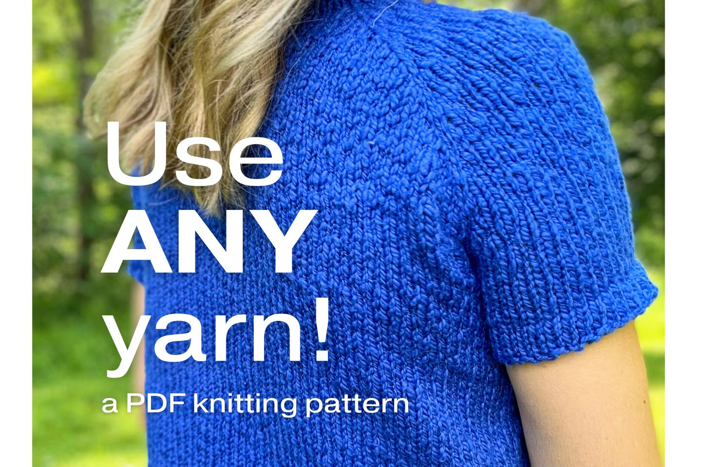 Bespoke Lightweight Knit Blouse Knitting Pattern