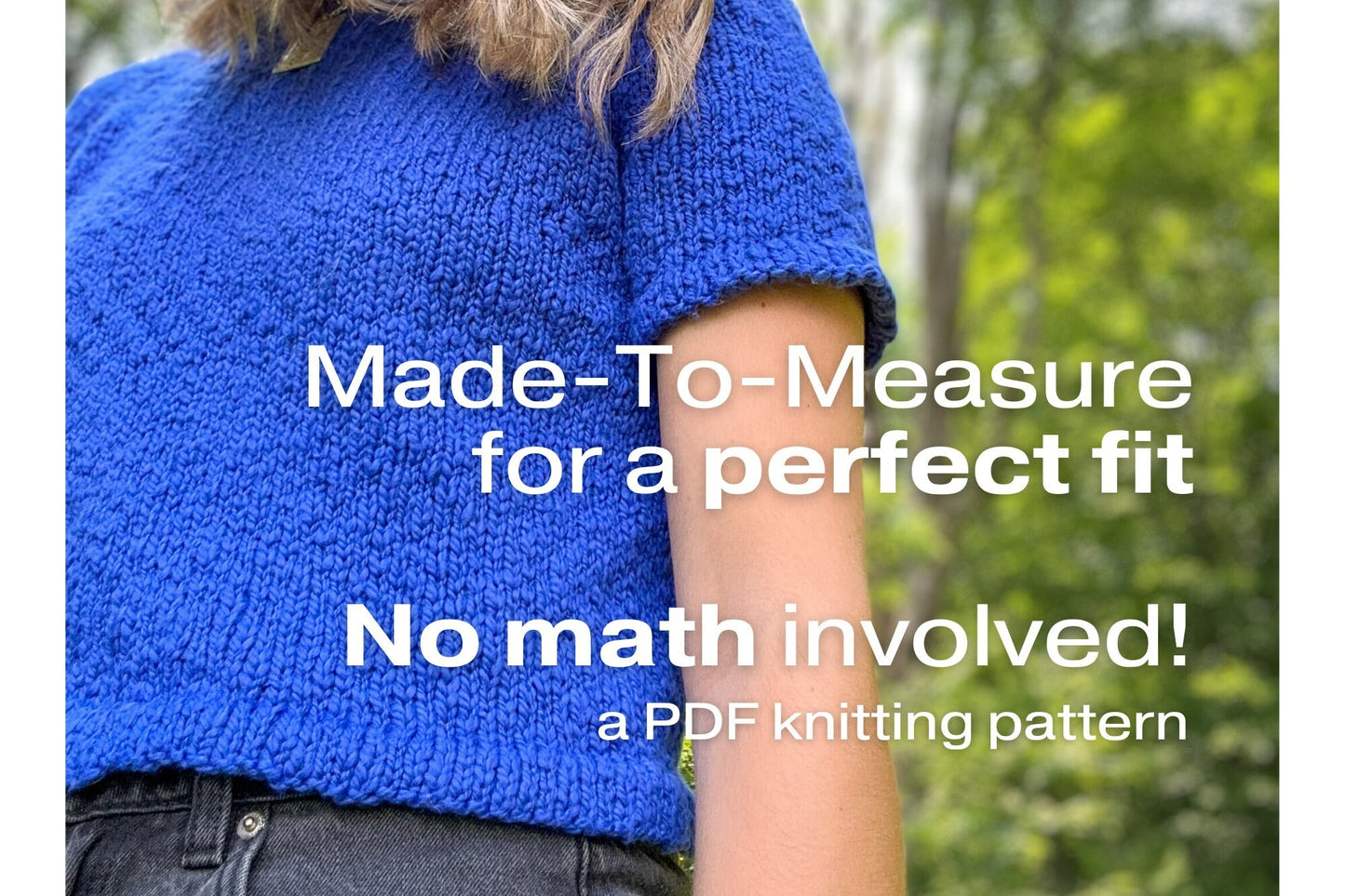 Bespoke Lightweight Knit Blouse Knitting Pattern