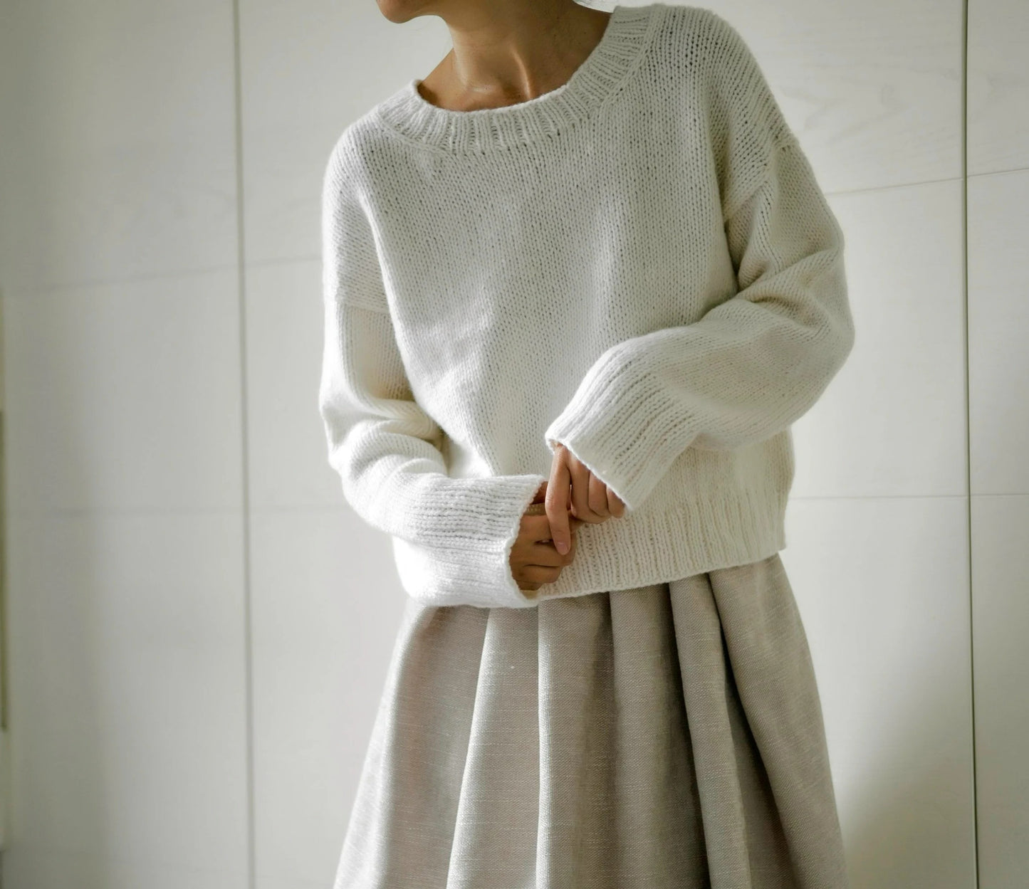 Cozy Relaxed Fit Everyday Pullover Knitting Pattern