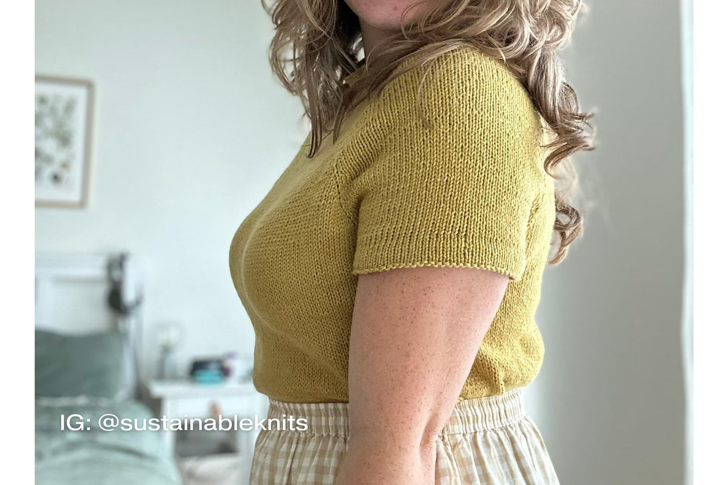 Bespoke Lightweight Knit Blouse Knitting Pattern
