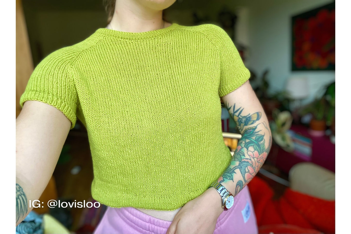 Bespoke Lightweight Knit Blouse Knitting Pattern