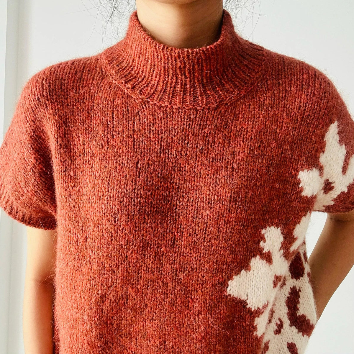 Festive Beginner Sweater Vest Knitting Pattern