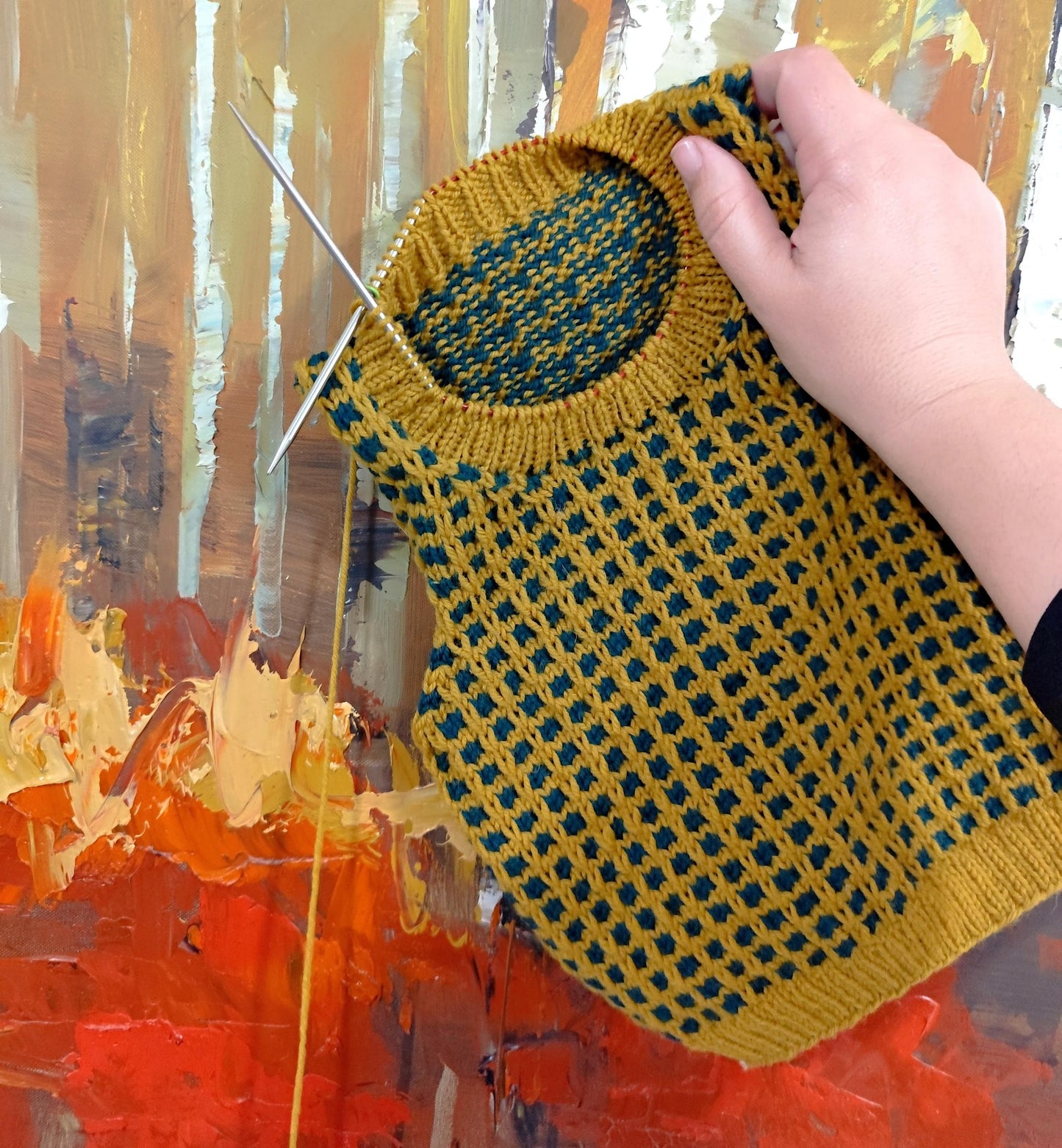 Cozy Youth Sleeveless Layer Knitting Pattern