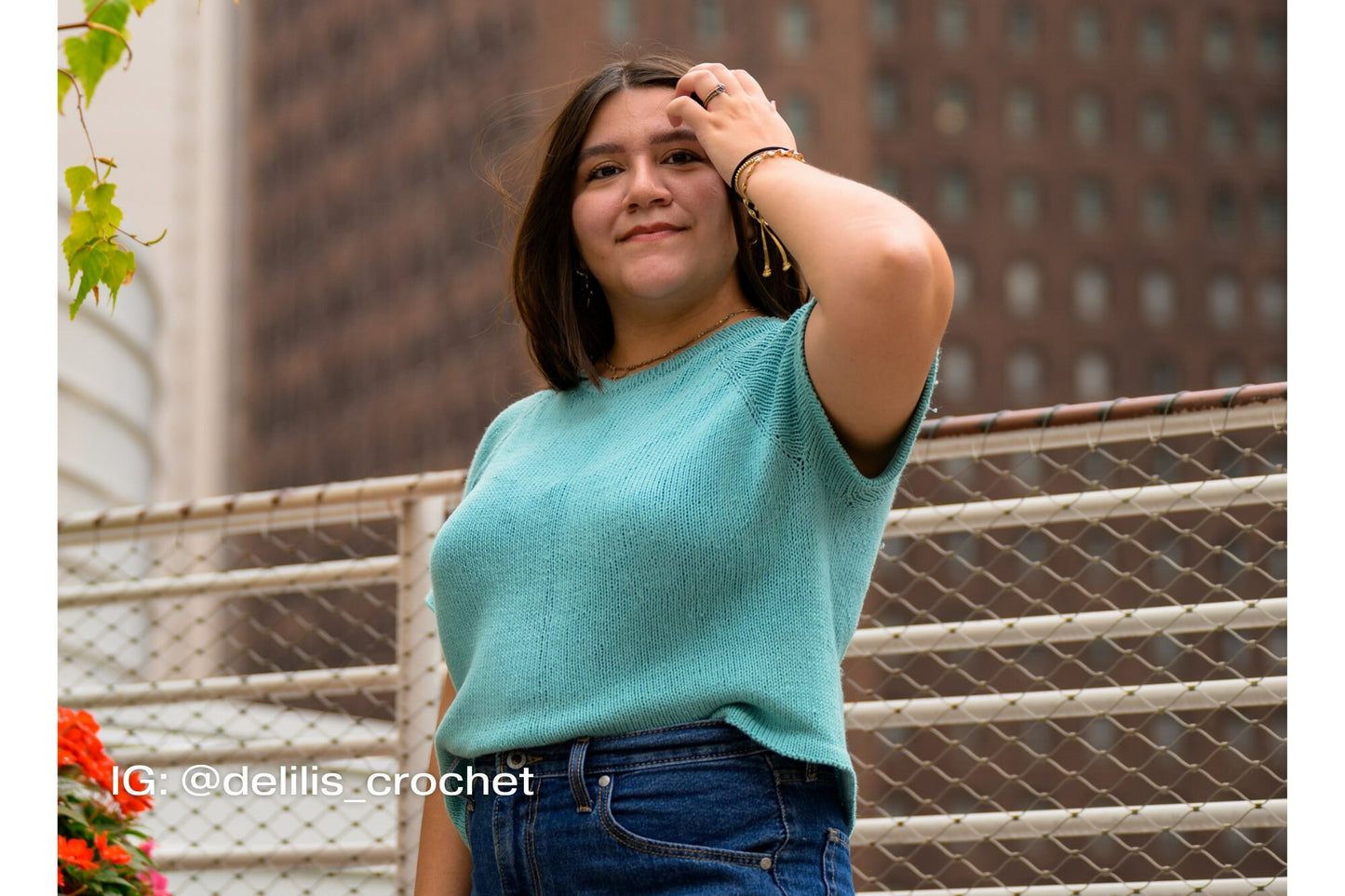 Bespoke Lightweight Knit Blouse Knitting Pattern