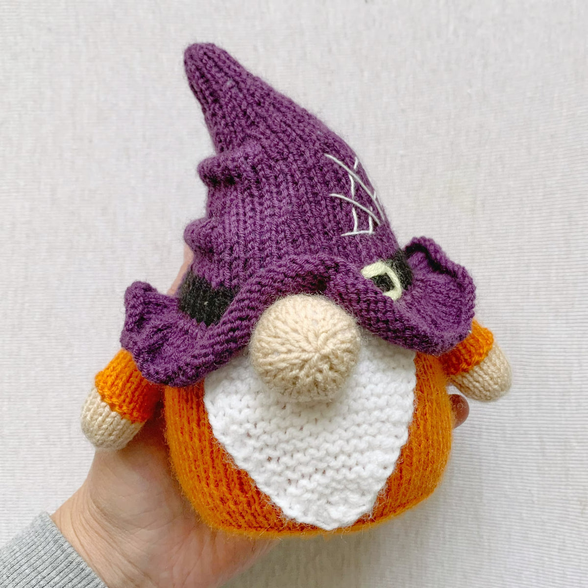Whimsical Harvest Gnome Knitting Pattern