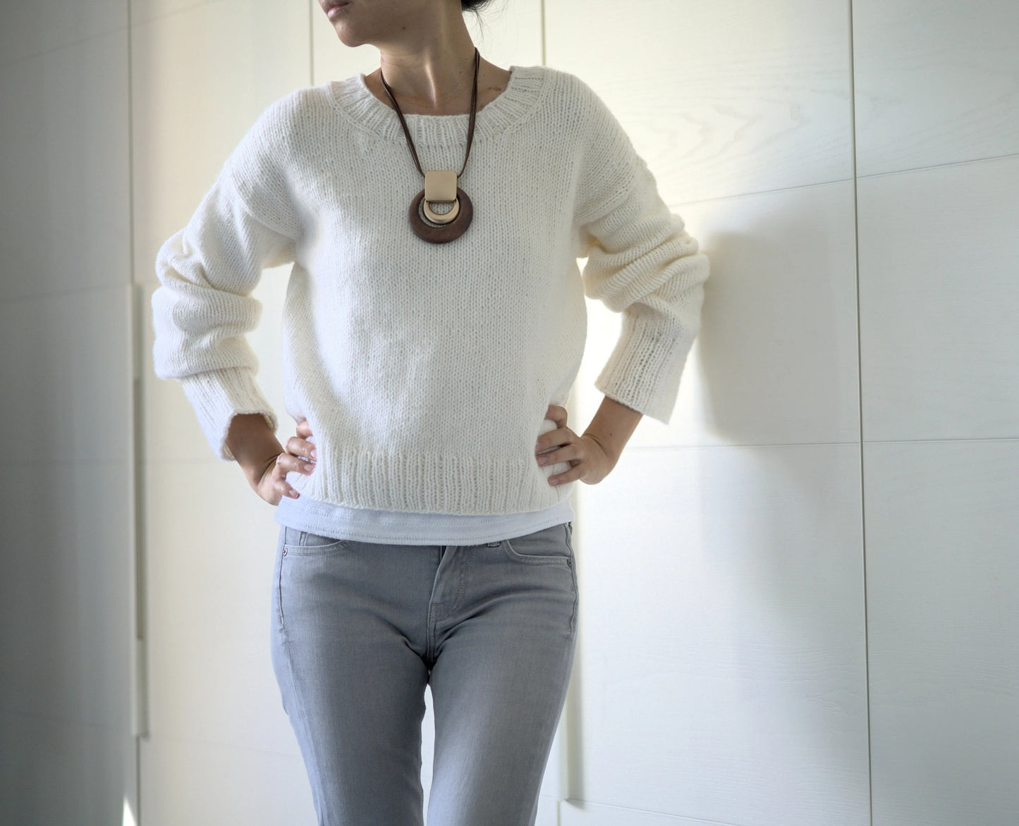 Cozy Relaxed Fit Everyday Pullover Knitting Pattern