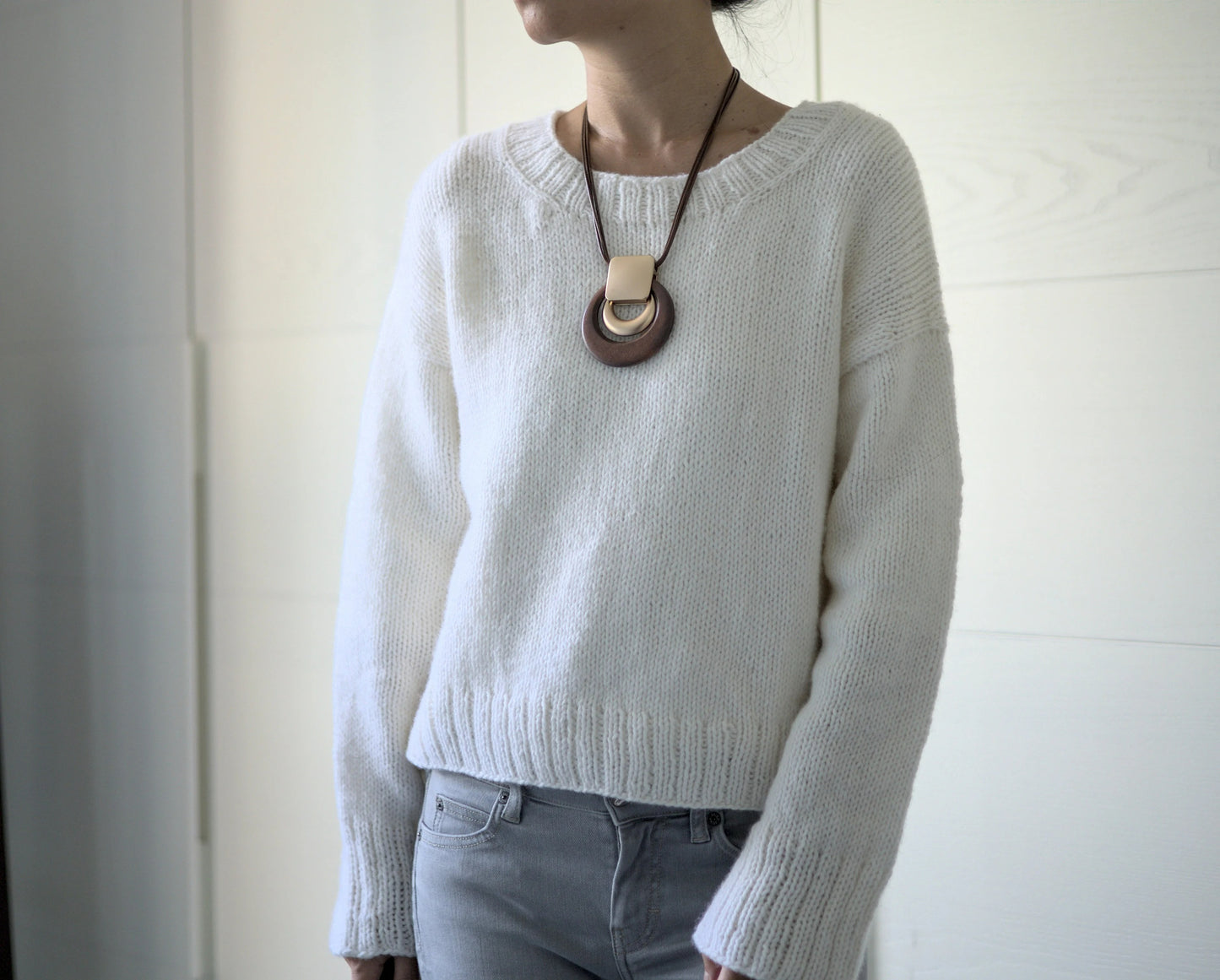 Cozy Relaxed Fit Everyday Pullover Knitting Pattern