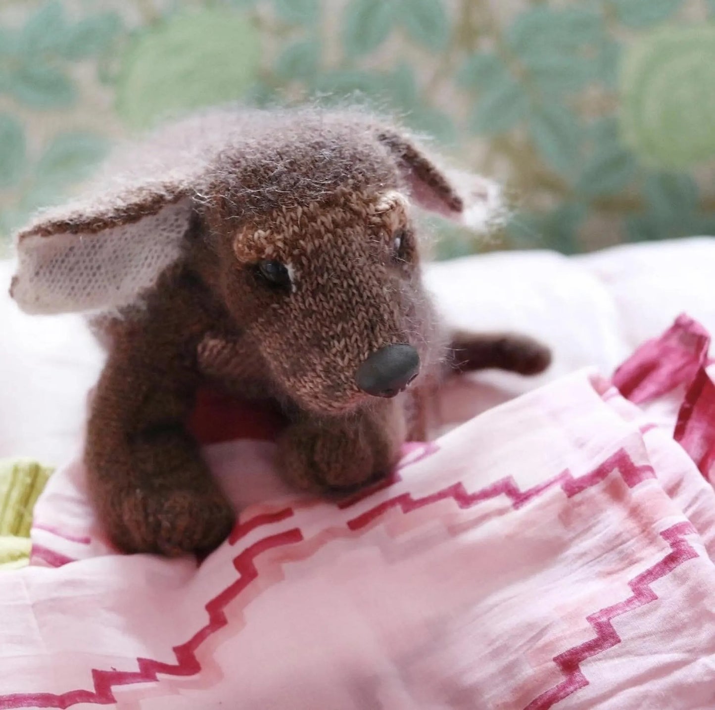 Long-Eared Companion Pup Knitting Pattern