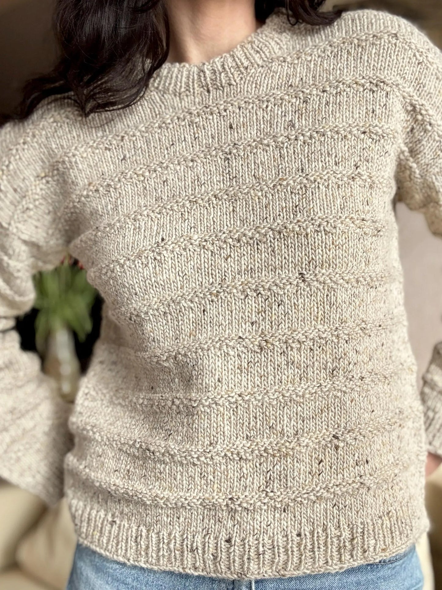 Artisan Texture Sweater Knitting Pattern