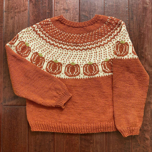 Harvest Comfort Pullover Knitting Pattern
