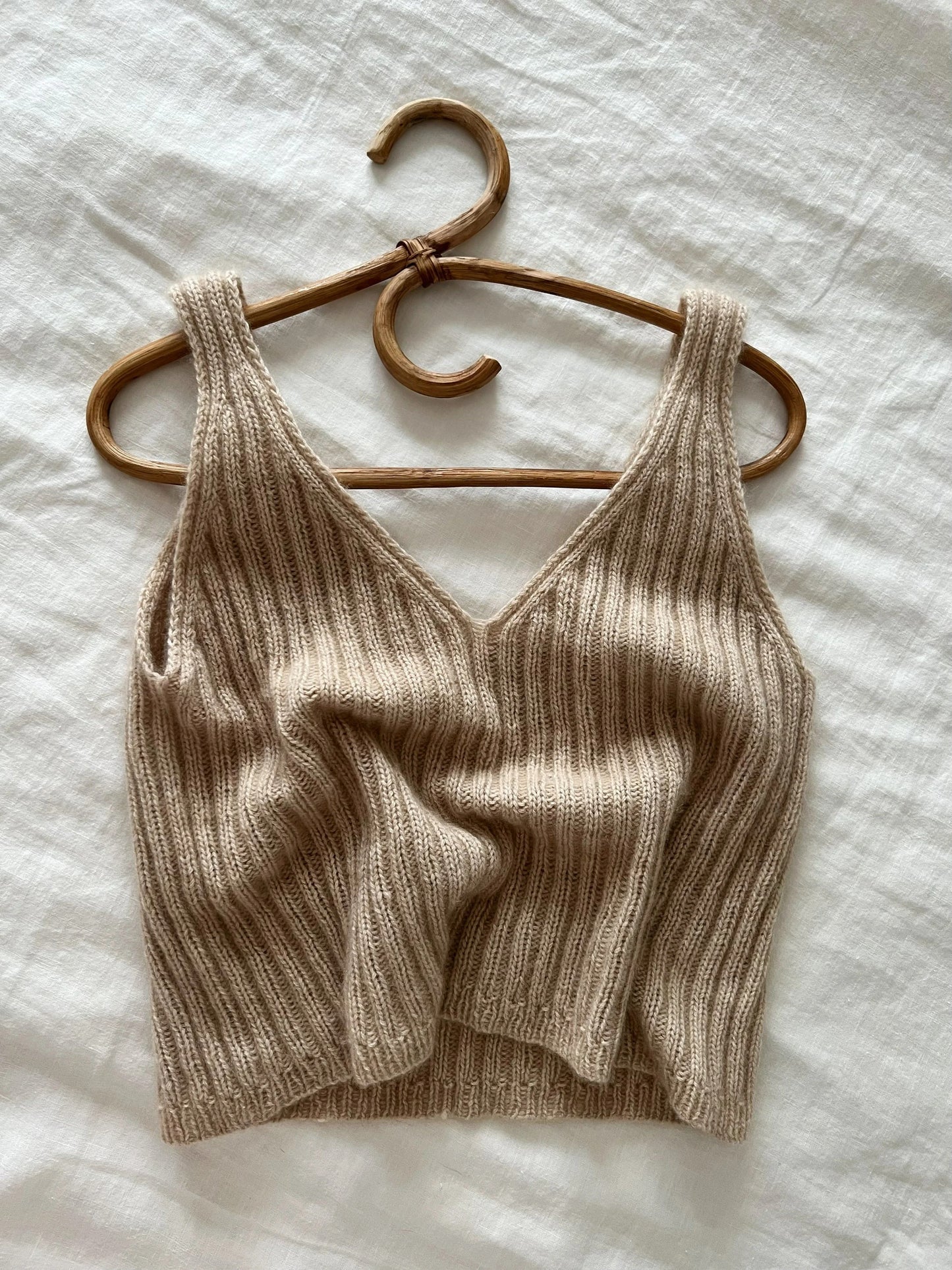 Contour Knit Cami Knitting Pattern