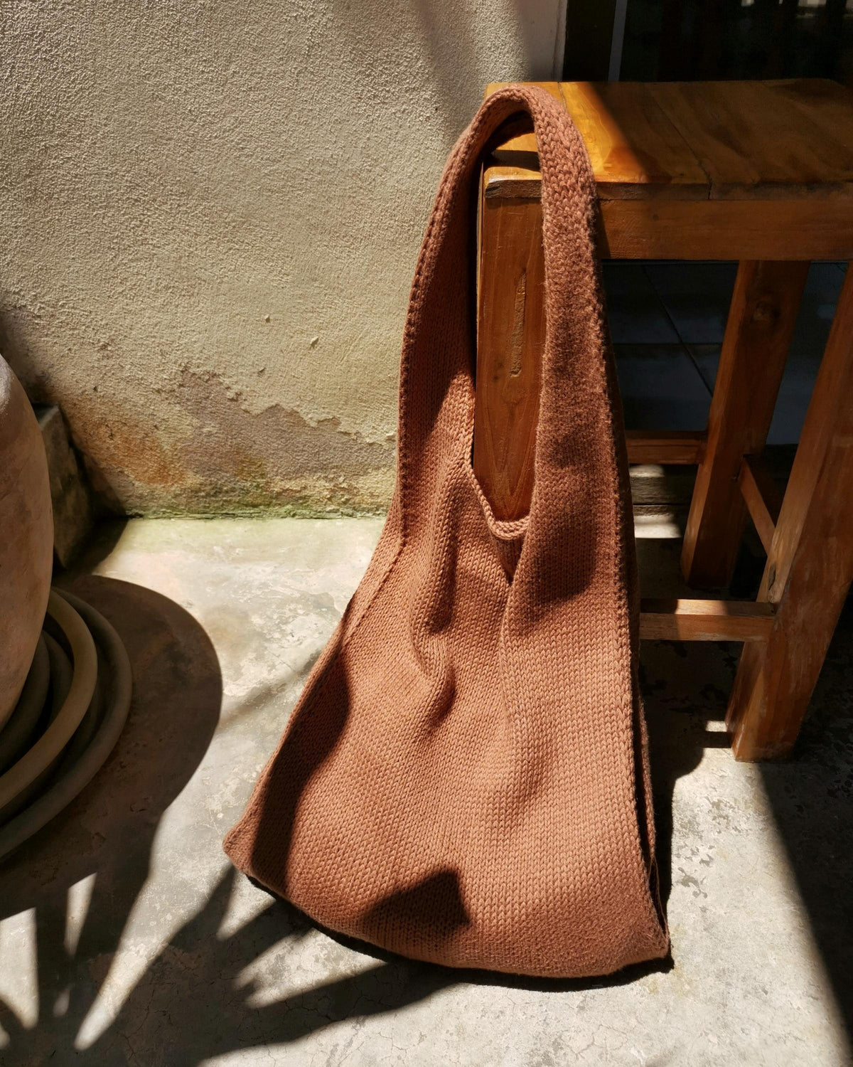 Practical Daily Carry Bag Knitting Pattern