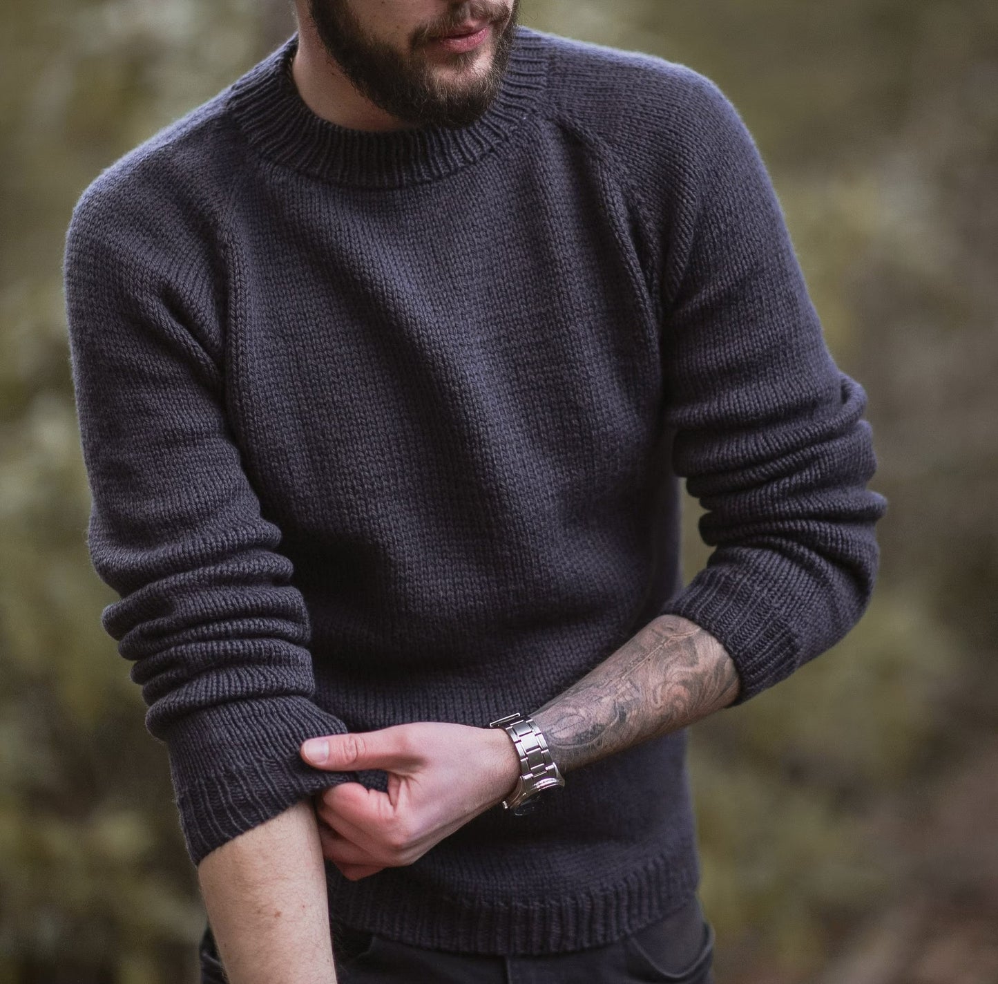 Timeless Gentleman Knit Pullover Knitting Pattern