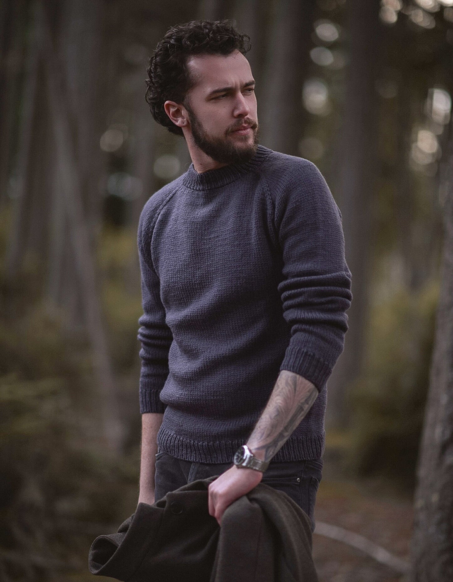 Timeless Gentleman Knit Pullover Knitting Pattern